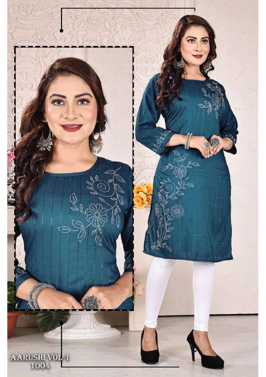 TRENDY AARUSHI VOL-1 Kurti Wholesale catalog