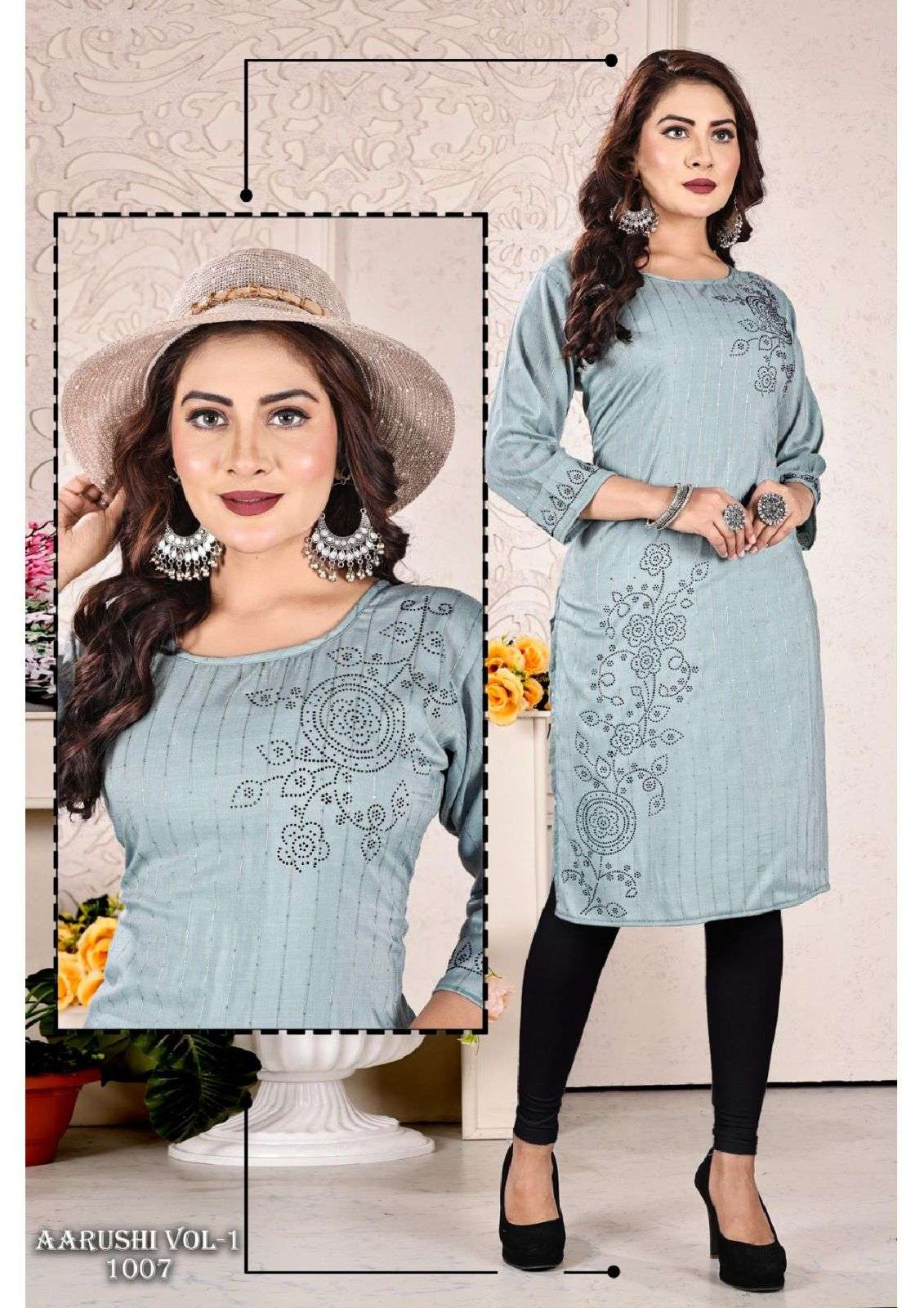 TRENDY AARUSHI VOL-1 Kurti Wholesale catalog