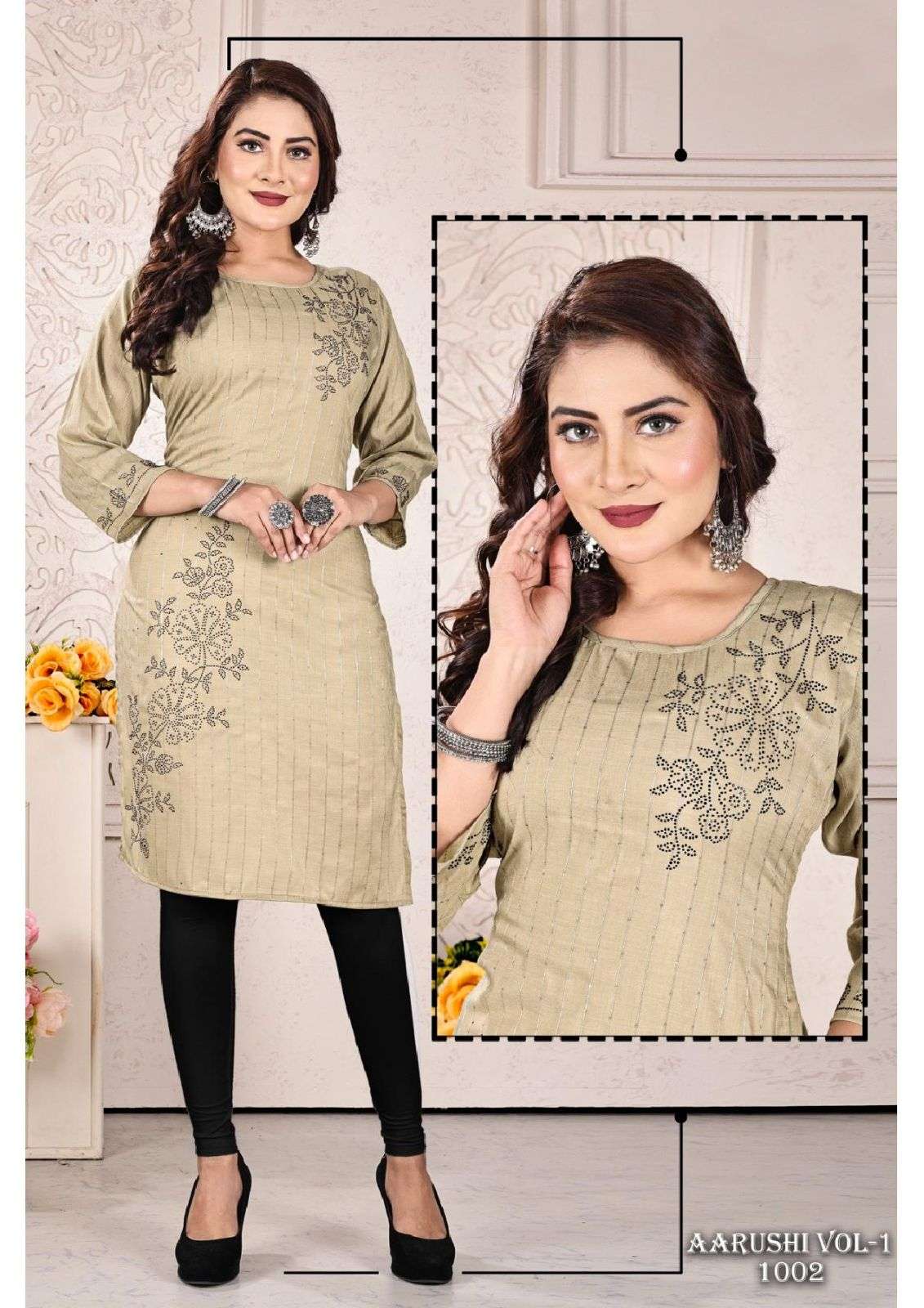 TRENDY AARUSHI VOL-1 Kurti Wholesale catalog
