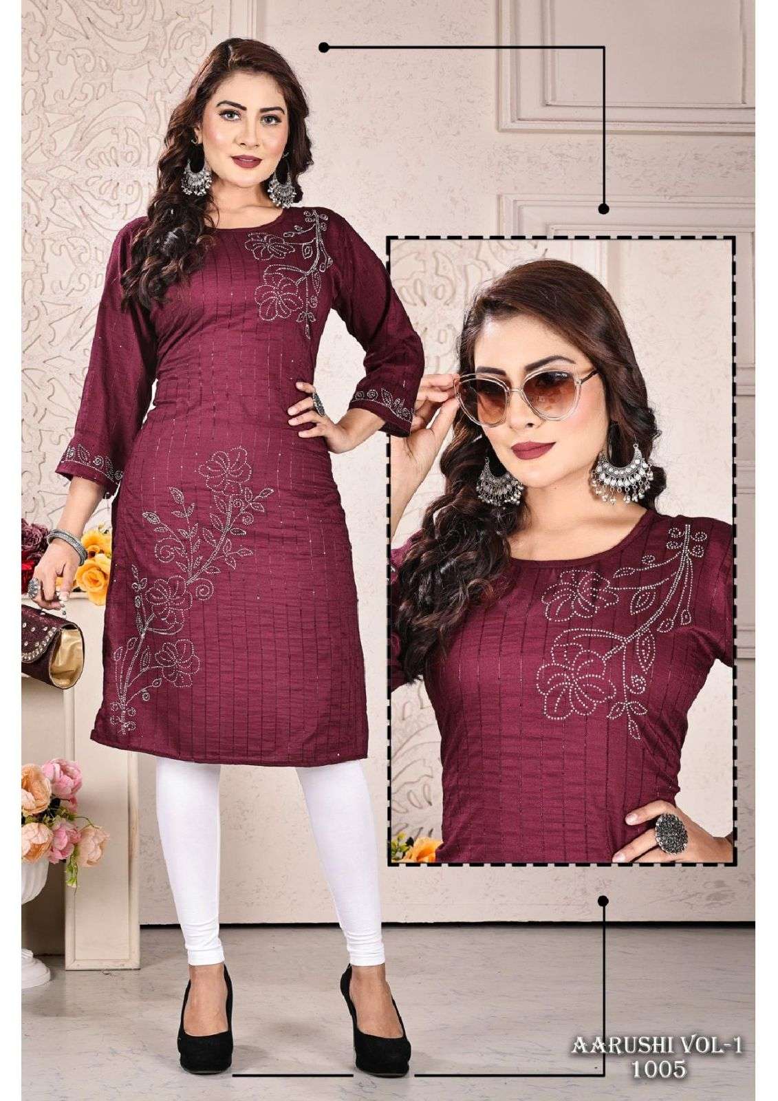 TRENDY AARUSHI VOL-1 Kurti Wholesale catalog