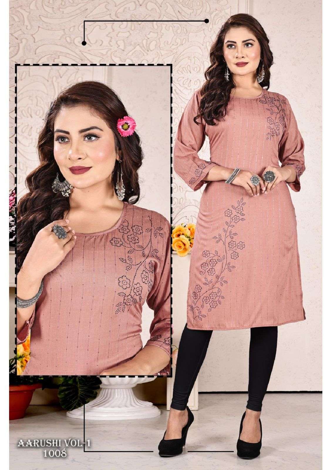 TRENDY AARUSHI VOL-1 Kurti Wholesale catalog