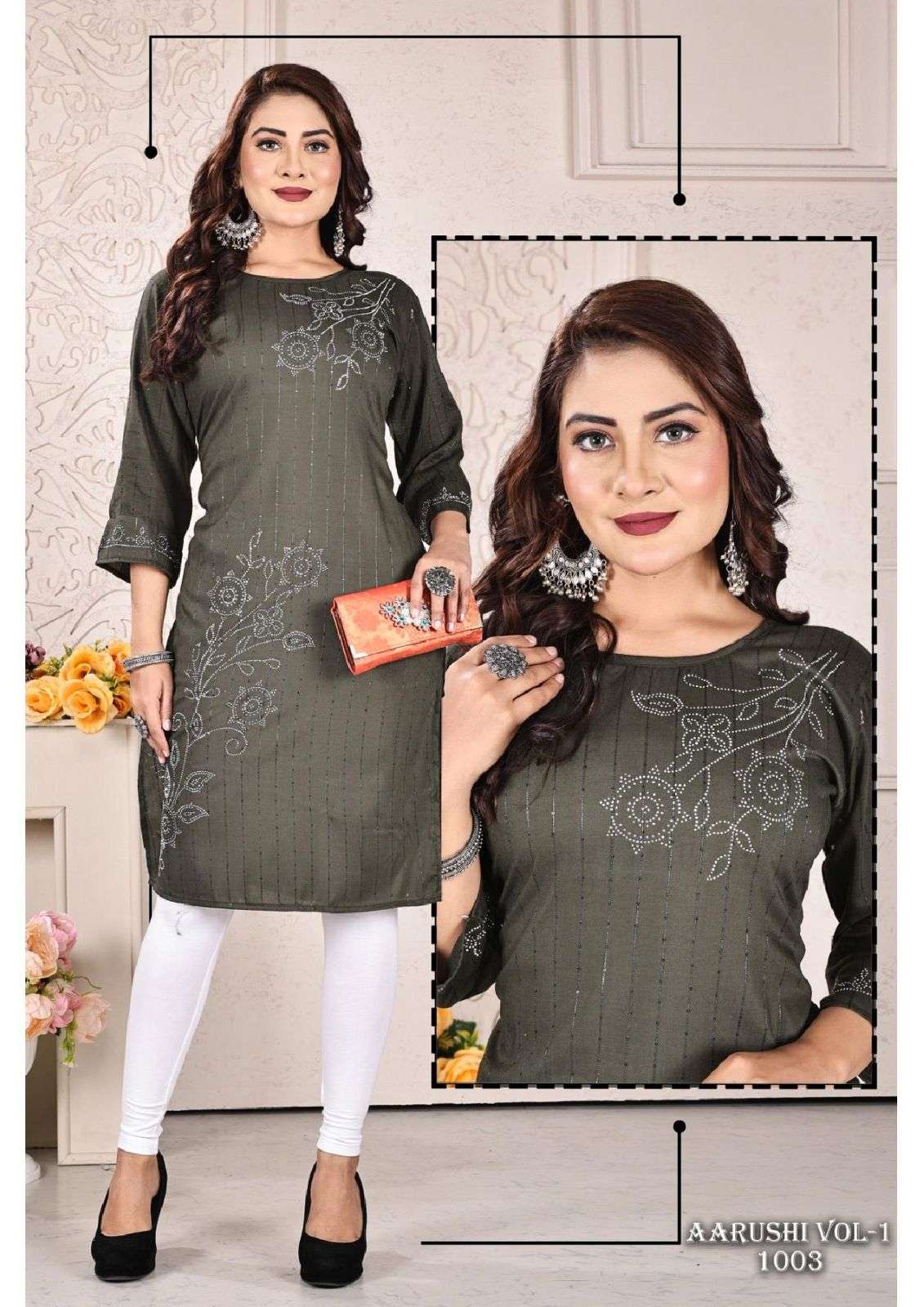 TRENDY AARUSHI VOL-1 Kurti Wholesale catalog