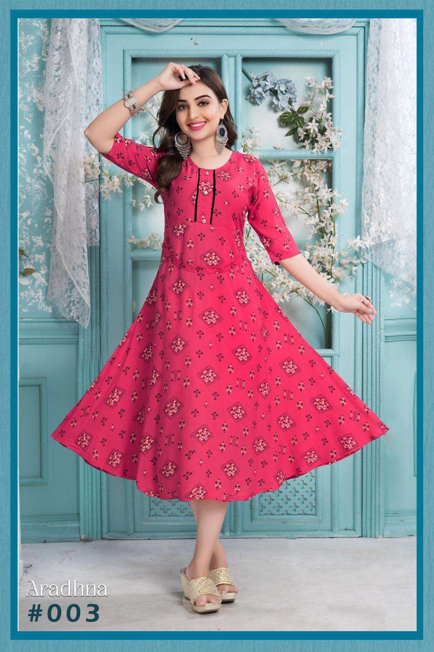 TRENDY ARADHNA VOL.1 Kurti Wholesale catalog