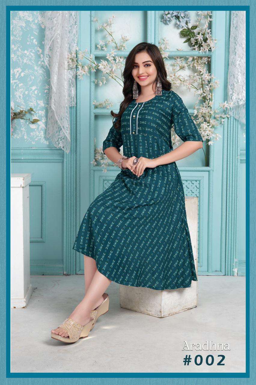 TRENDY ARADHNA VOL.1 Kurti Wholesale catalog
