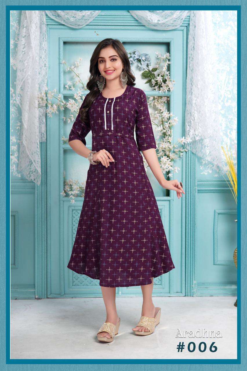 TRENDY ARADHNA VOL.1 Kurti Wholesale catalog