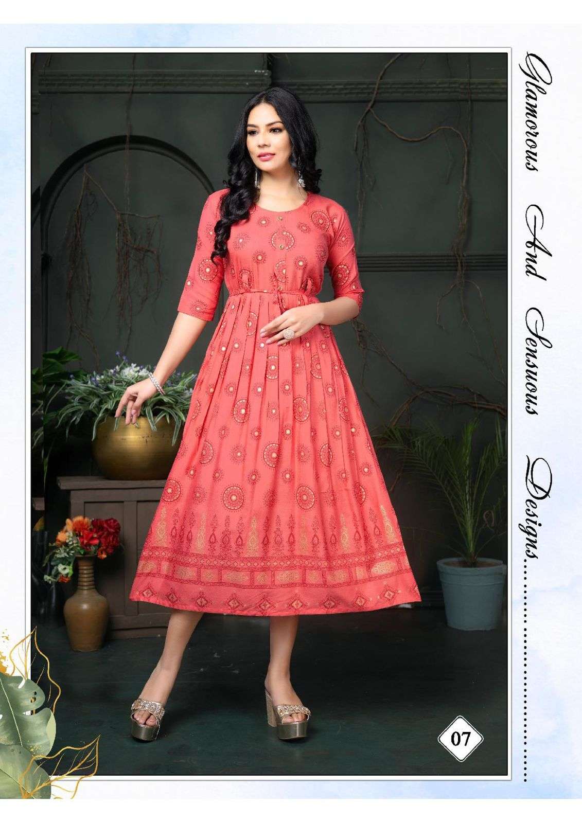 Trendy Malini Vol.2 Kurti Wholesale catalog