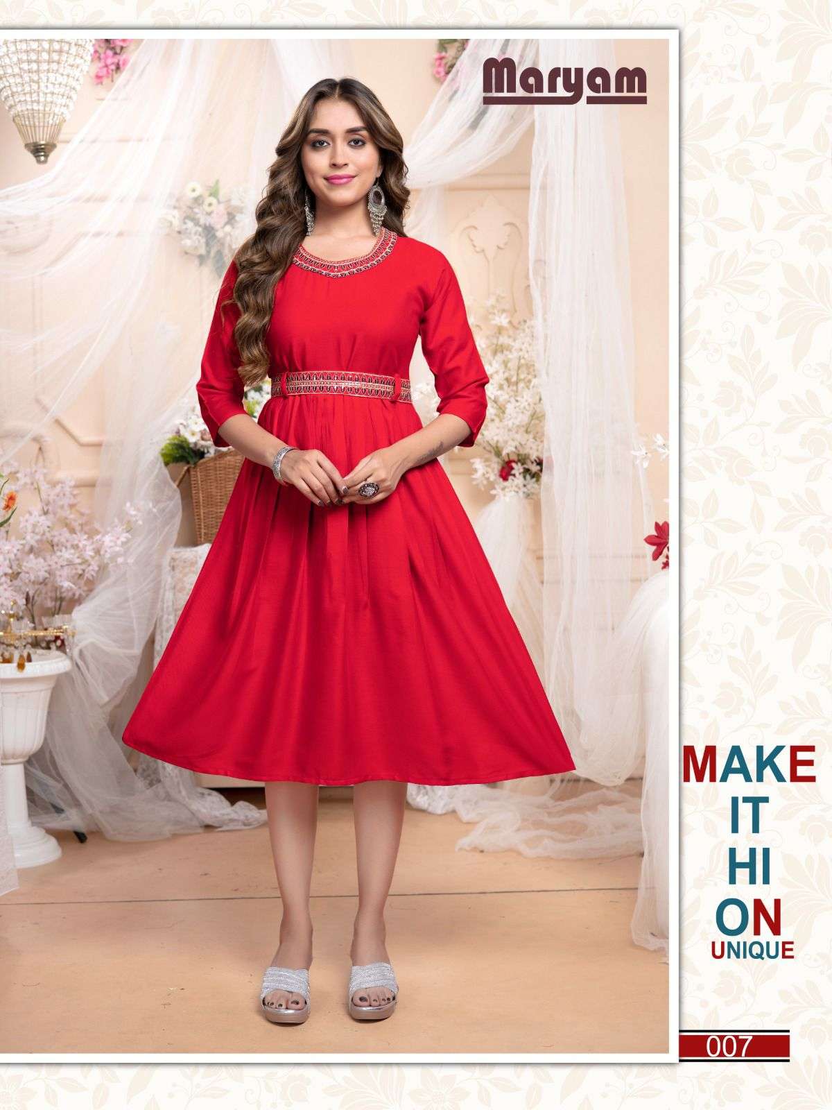 TRENDY MARYAM VOL.1 Kurti Wholesale catalog