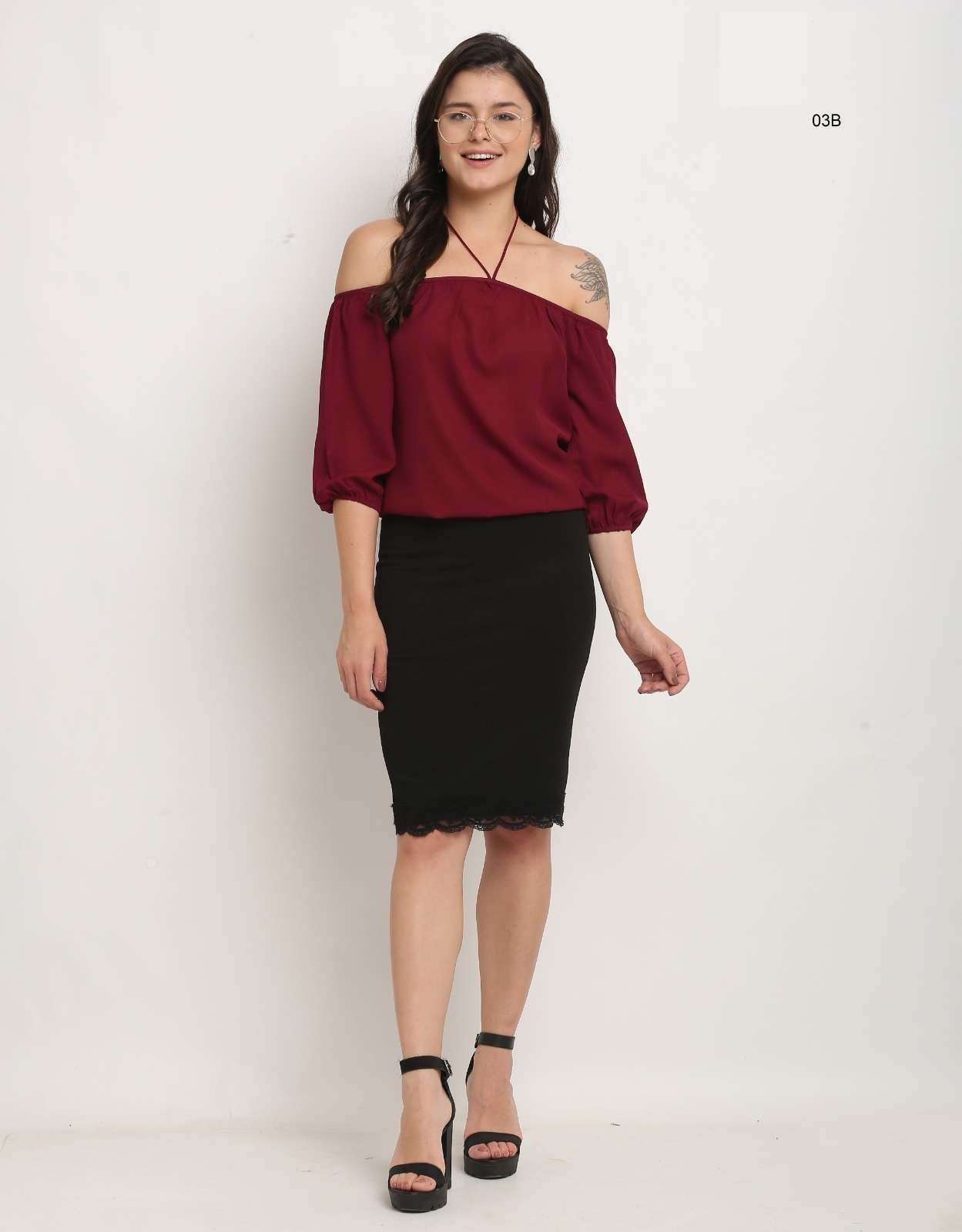 Trendy Roly Poly Polyester Western Wear Tops Wholesale catalog