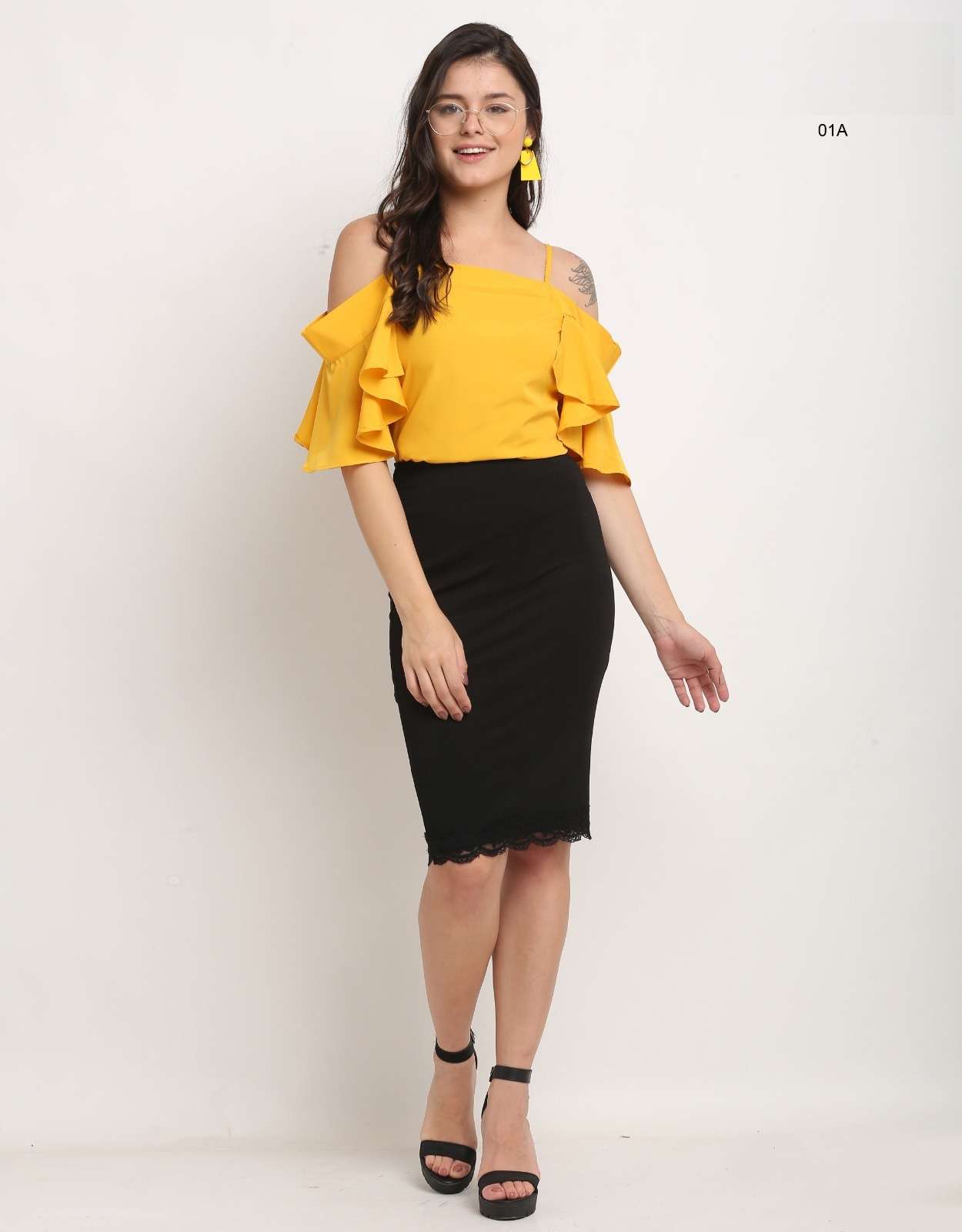 Trendy Roly Poly Polyester Western Wear Tops Wholesale catalog