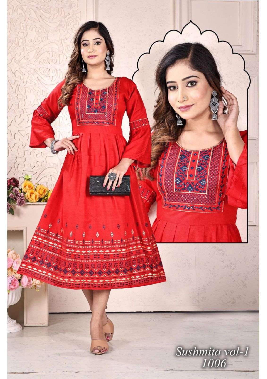 TRENDY SUSHMITA VOL.1 Kurti Wholesale catalog
