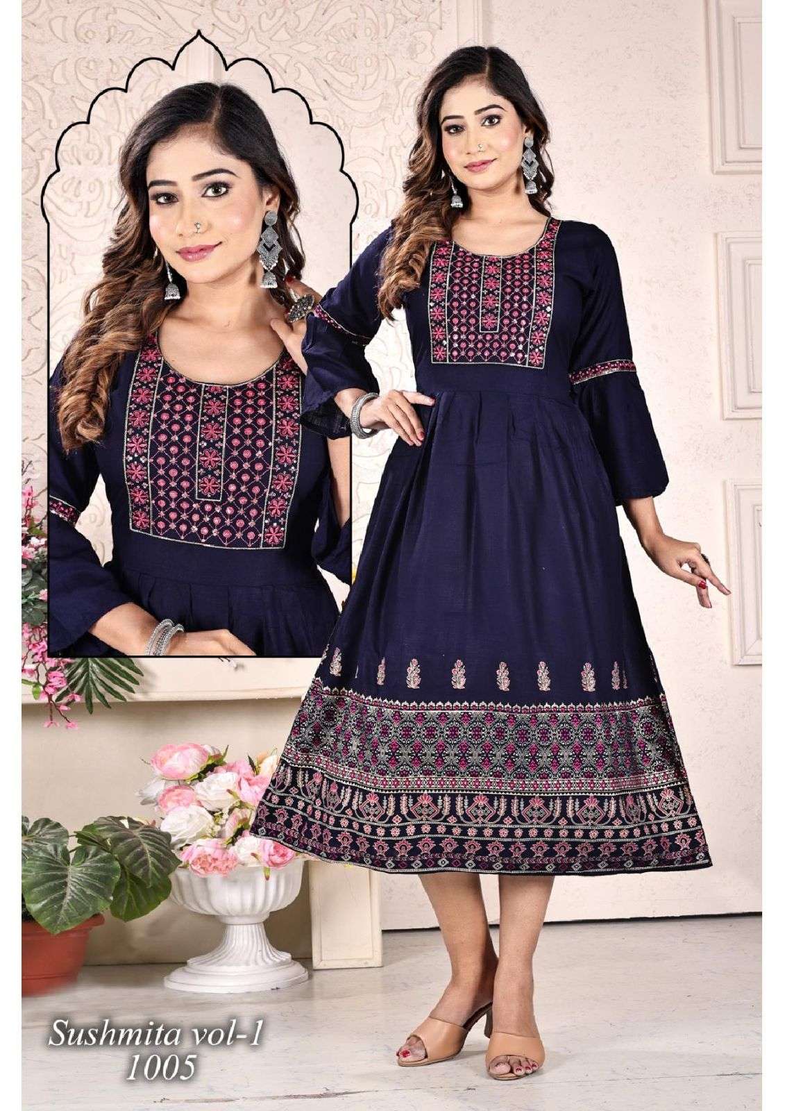 TRENDY SUSHMITA VOL.1 Kurti Wholesale catalog
