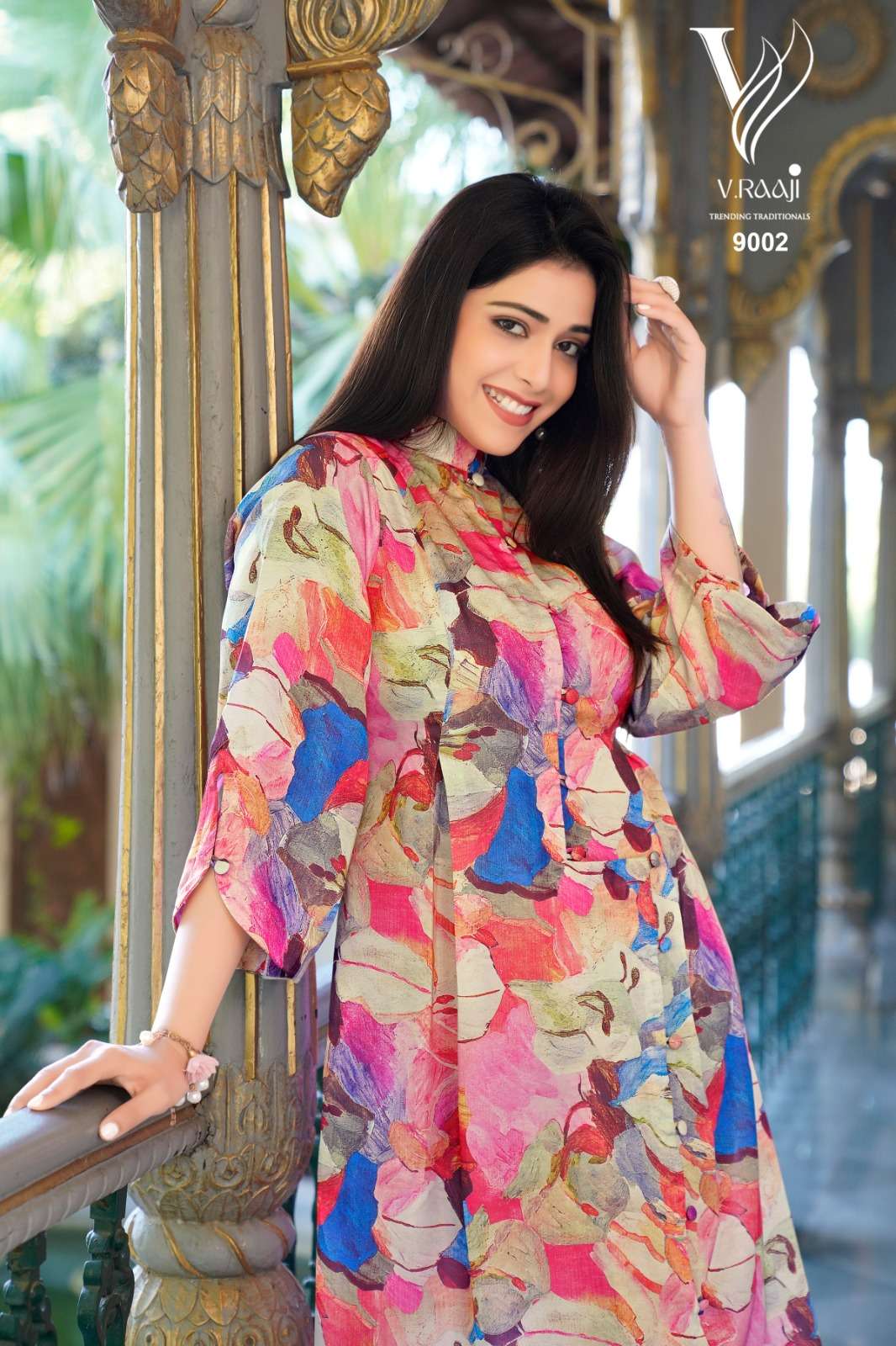 V. Raaji Gerua One Pice Tunic Kurti Wholesale catalog