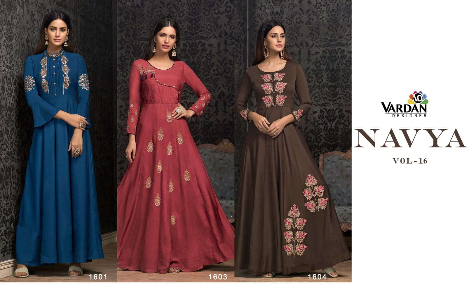 Vardan Designer Navya Vol- 16 Kurti Wholesale catalog