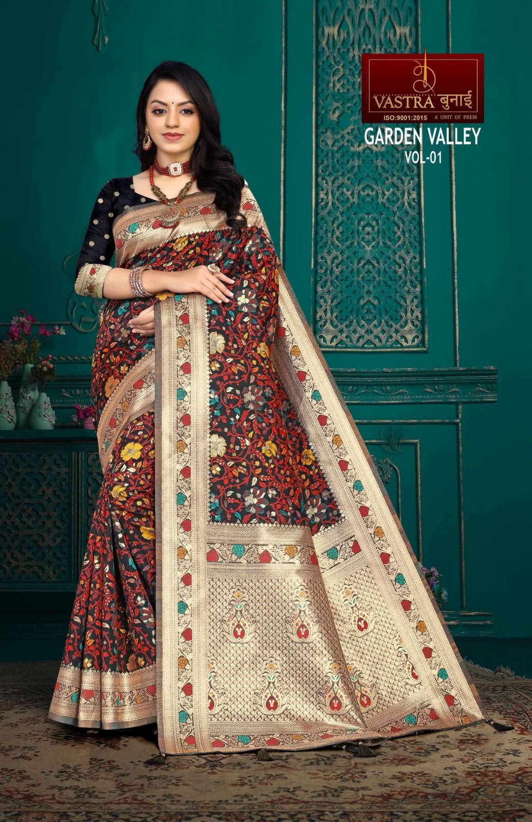 Vastra Bunai GARDEN VALLEY Saree Wholesale catalog