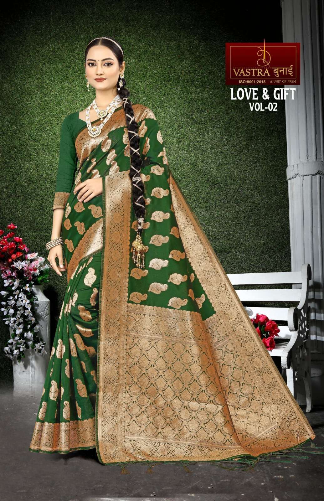 Vastra Bunai LOVE AND GIFT VOL 2 Saree Wholesale catalog