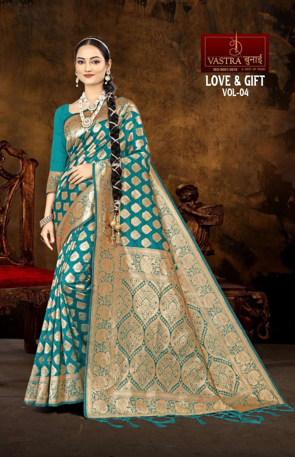 Vastra Bunai LOVE AND GIFT VOL 4 Saree Wholesale catalog