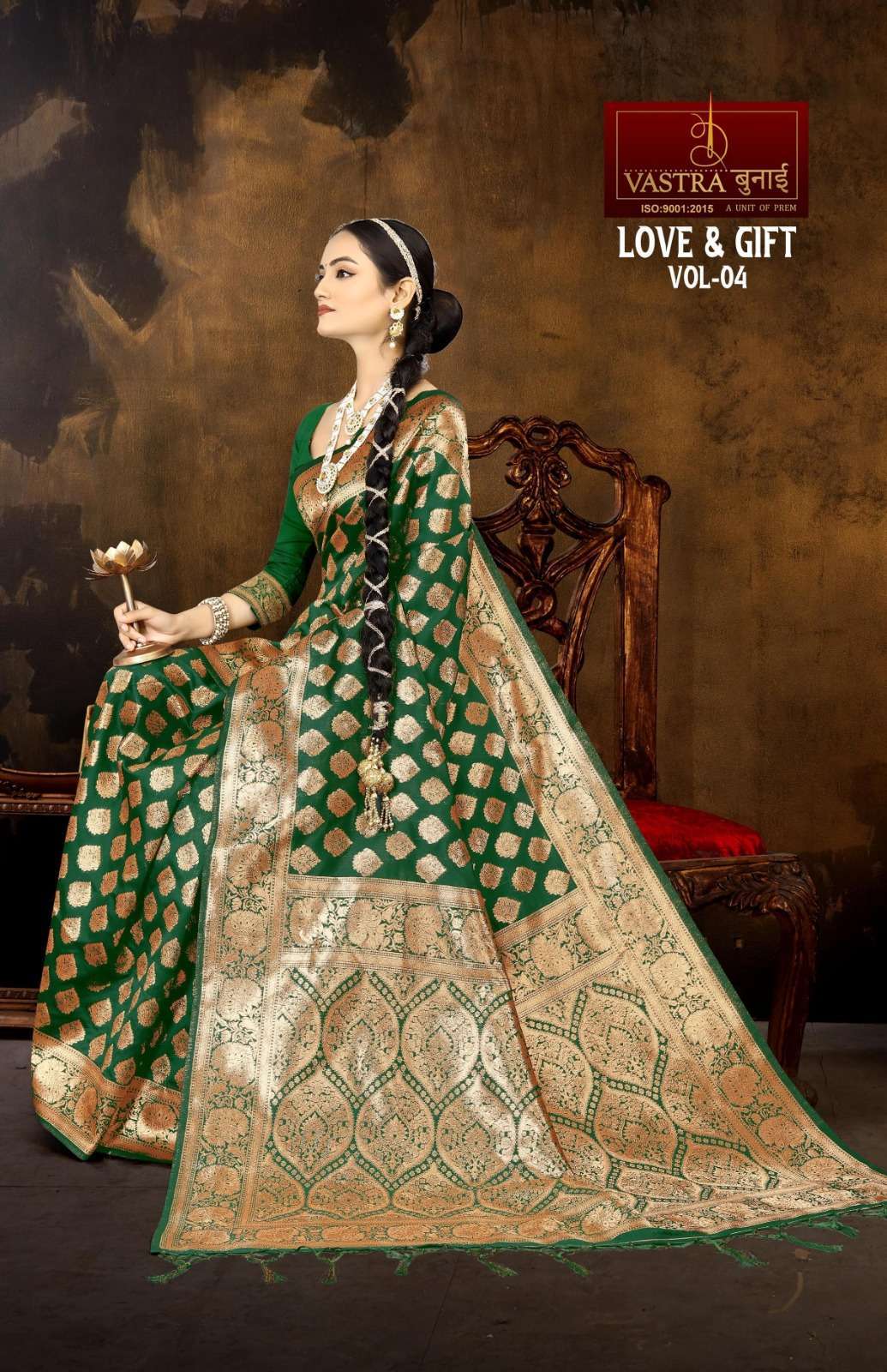 Vastra Bunai LOVE AND GIFT VOL 4 Saree Wholesale catalog