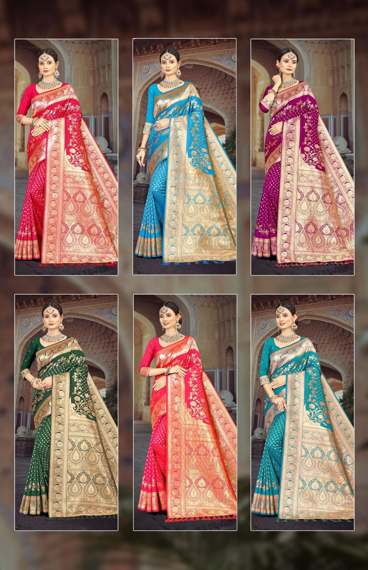 Vastra Bunai Silky Lagan Saree Wholesale catalog