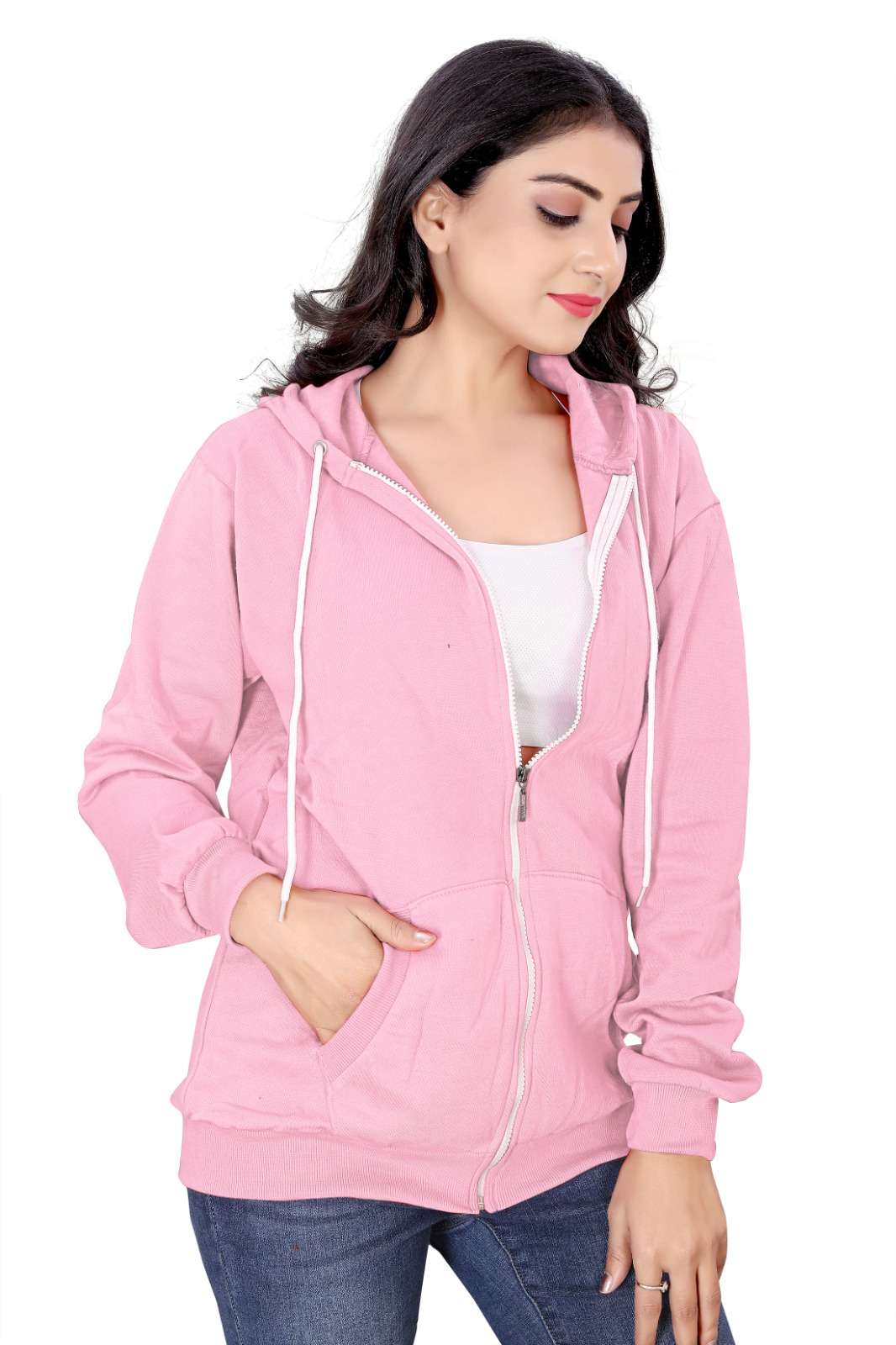 VIP PRESENTS TRENDY QUEEN WOMENS ZIP UP HOODIES FLEECE JACKETS Wholesale catalog