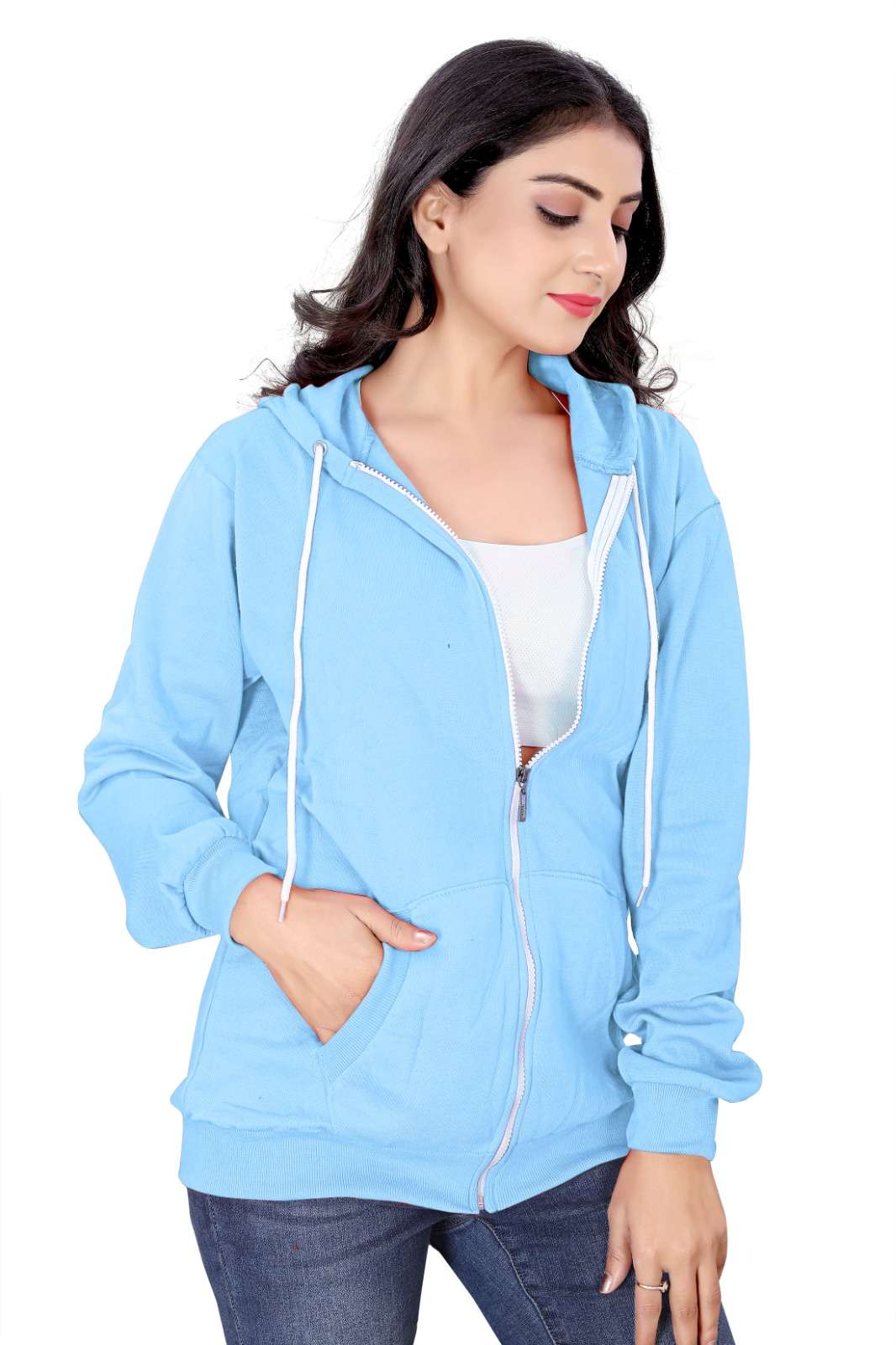 VIP PRESENTS TRENDY QUEEN WOMENS ZIP UP HOODIES FLEECE JACKETS Wholesale catalog