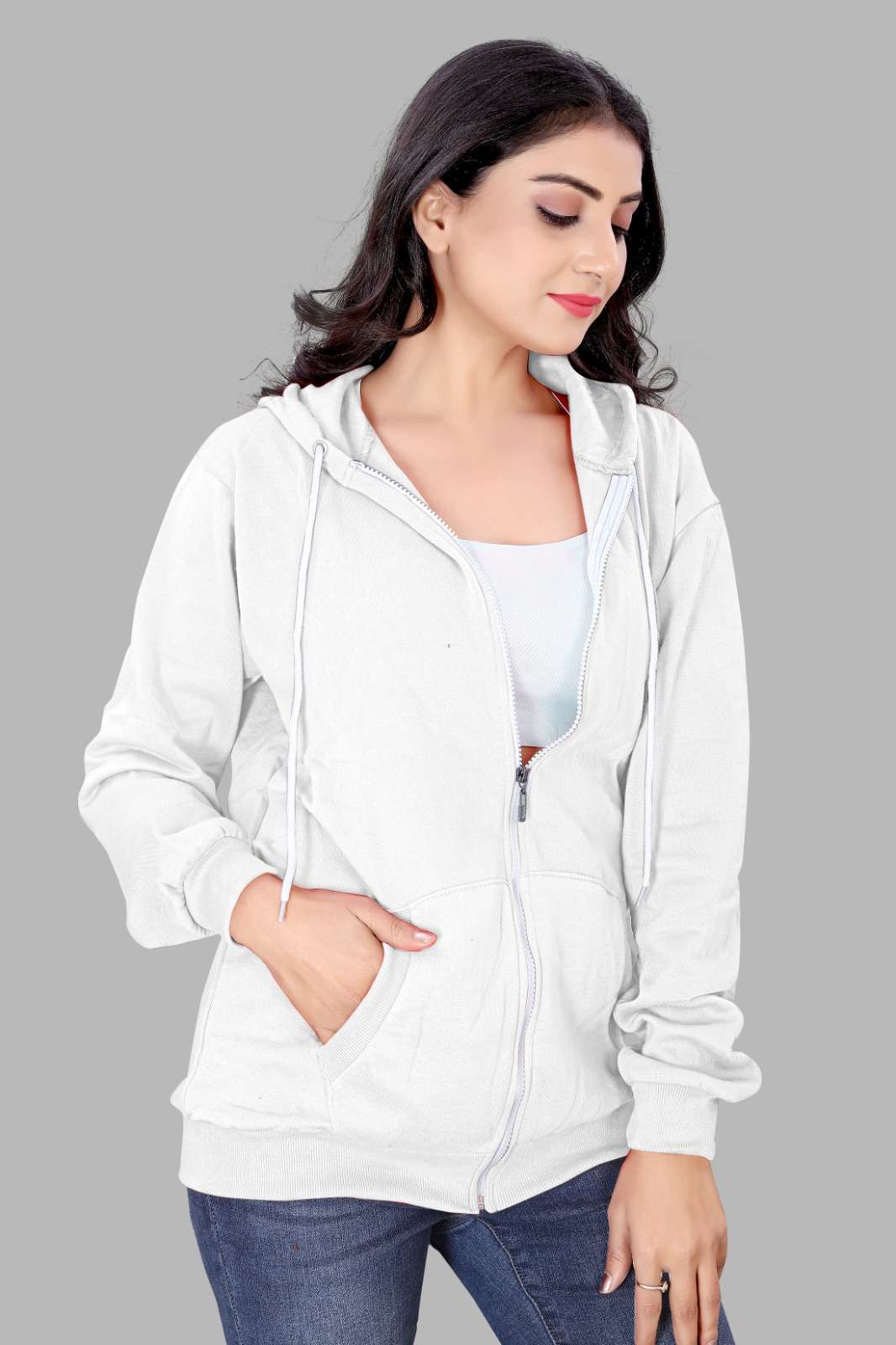 VIP PRESENTS TRENDY QUEEN WOMENS ZIP UP HOODIES FLEECE JACKETS Wholesale catalog