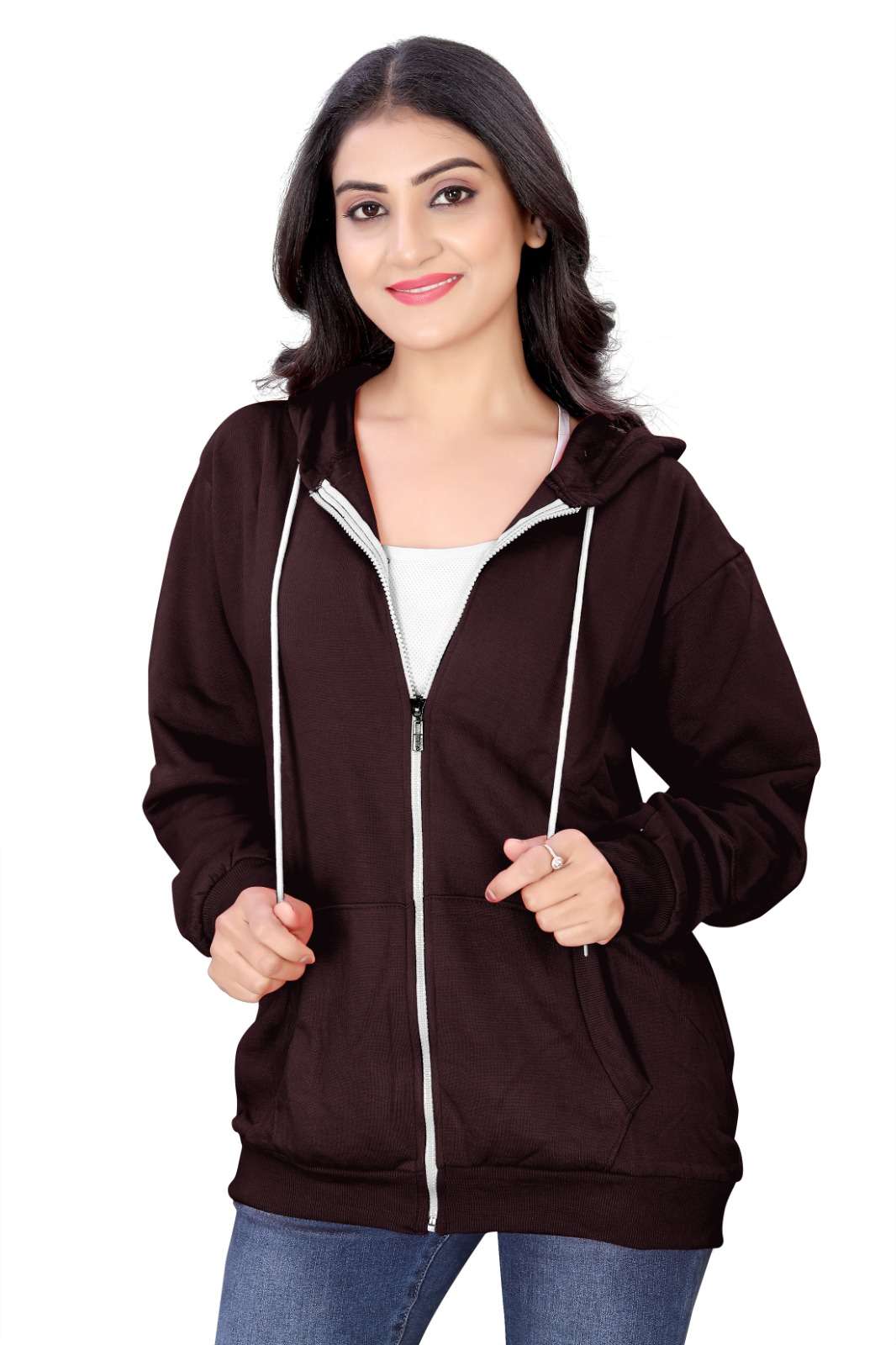 VIP PRESENTS TRENDY QUEEN WOMENS ZIP UP HOODIES FLEECE JACKETS Wholesale catalog