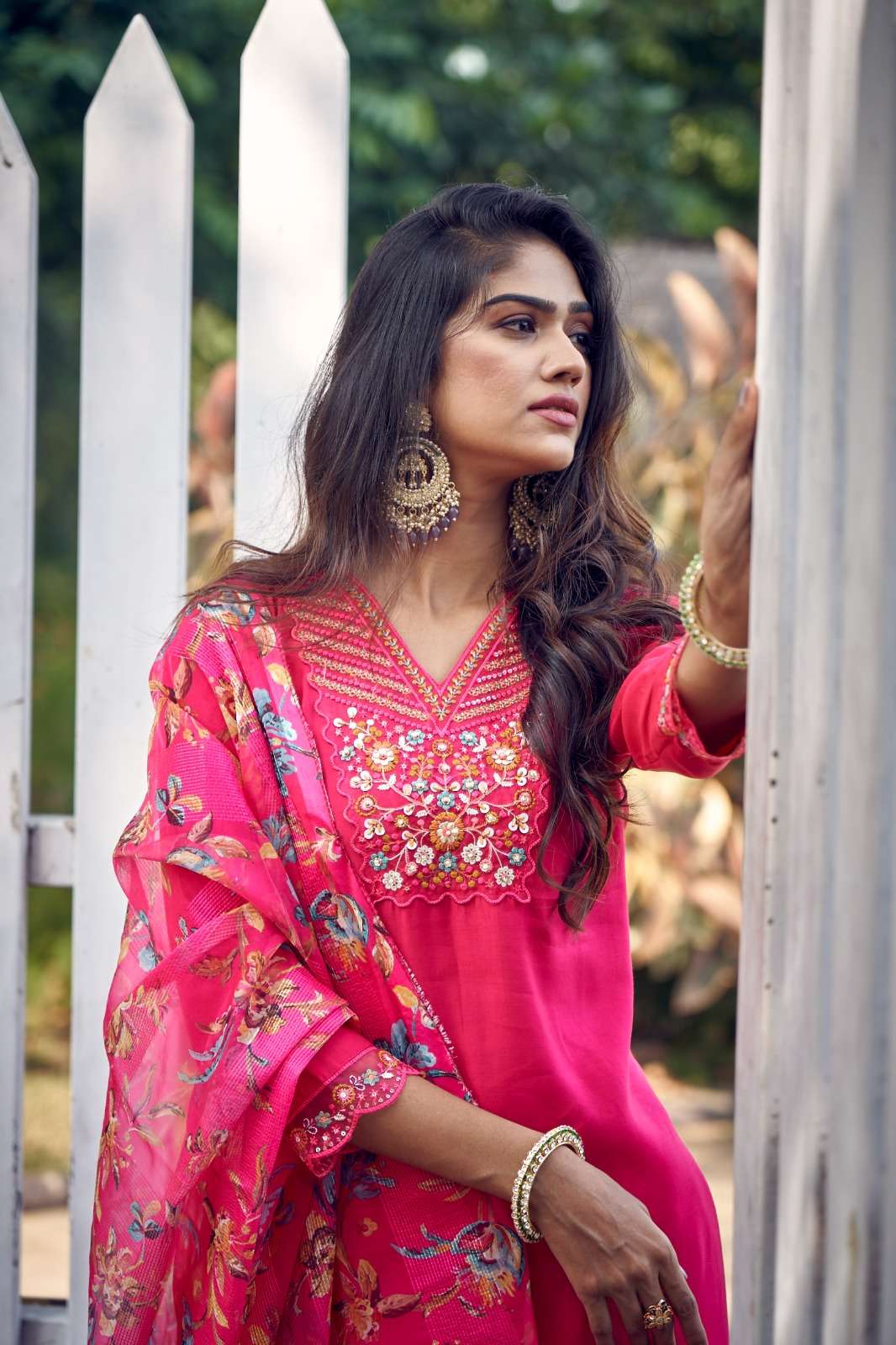 Vitara Roop Mohini Heavy Roman Silk Kurti With Bottom Dupatta Wholesale catalog
