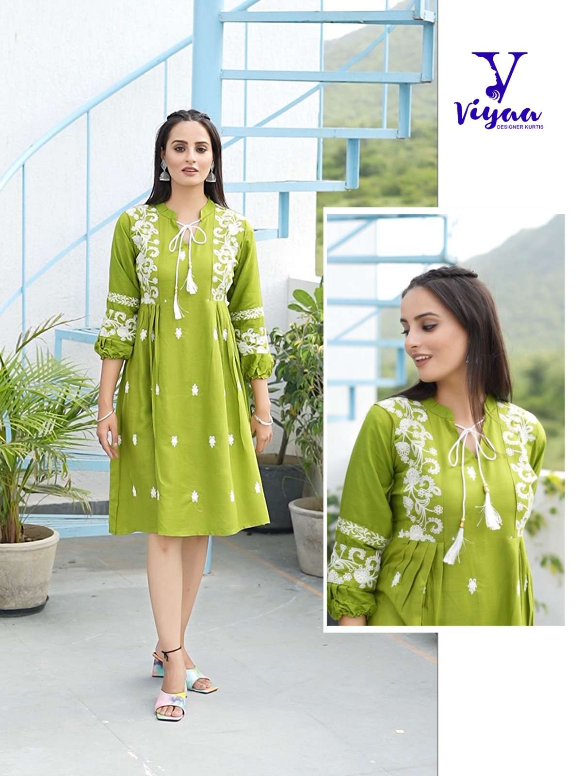 VIYAA DESIGNER CANDY Kurti Wholesale catalog