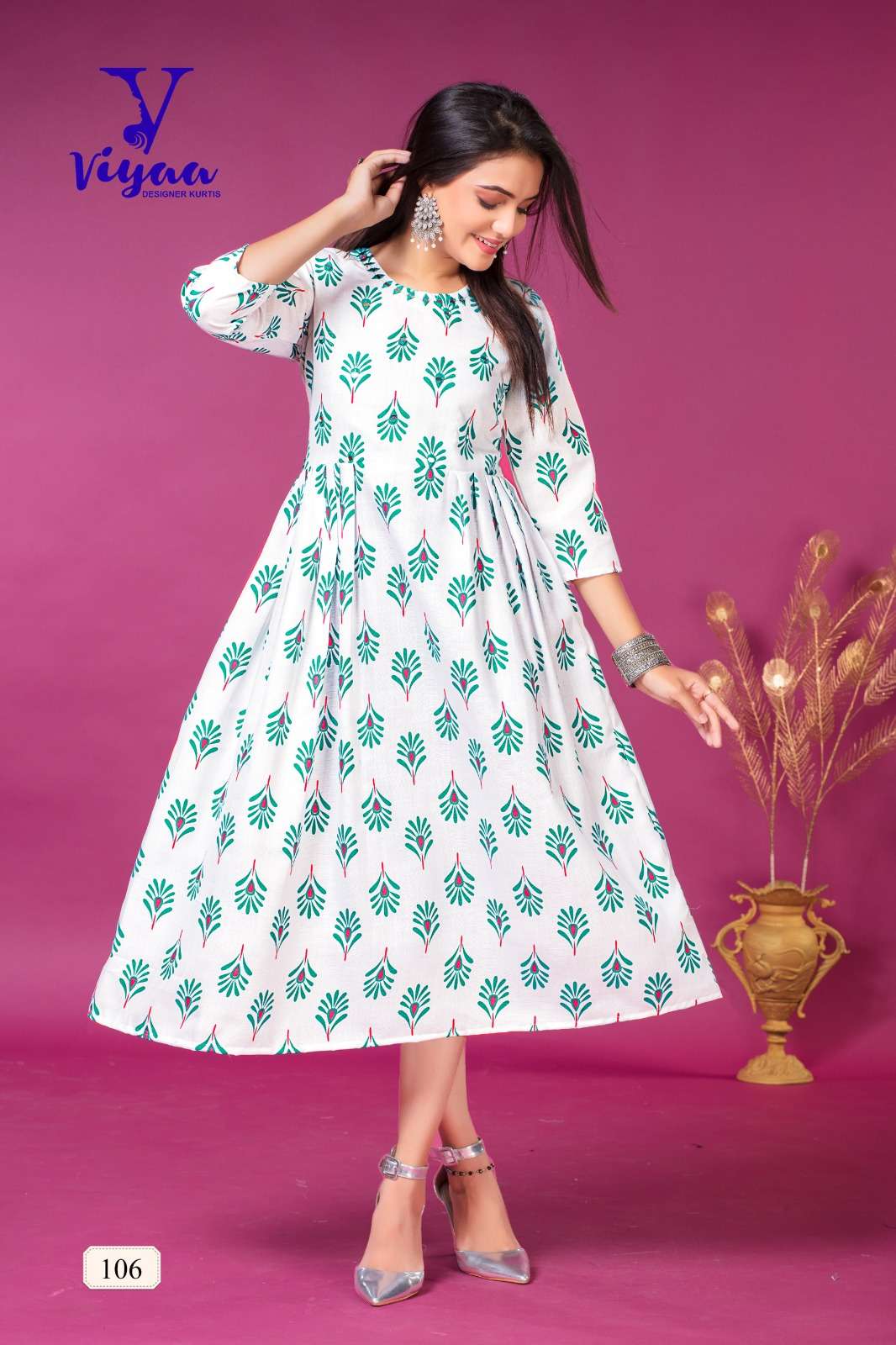 VIYAA DESIGNER  KIT-KAT Kurti Wholesale catalog