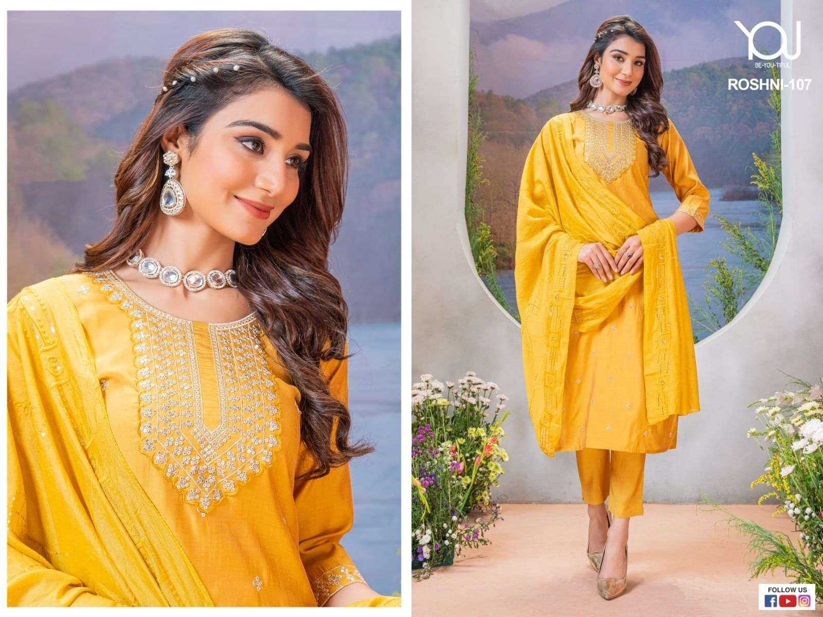 Wanna You Roshni vol -3 Roman Silk Kurti Wholesale catalog