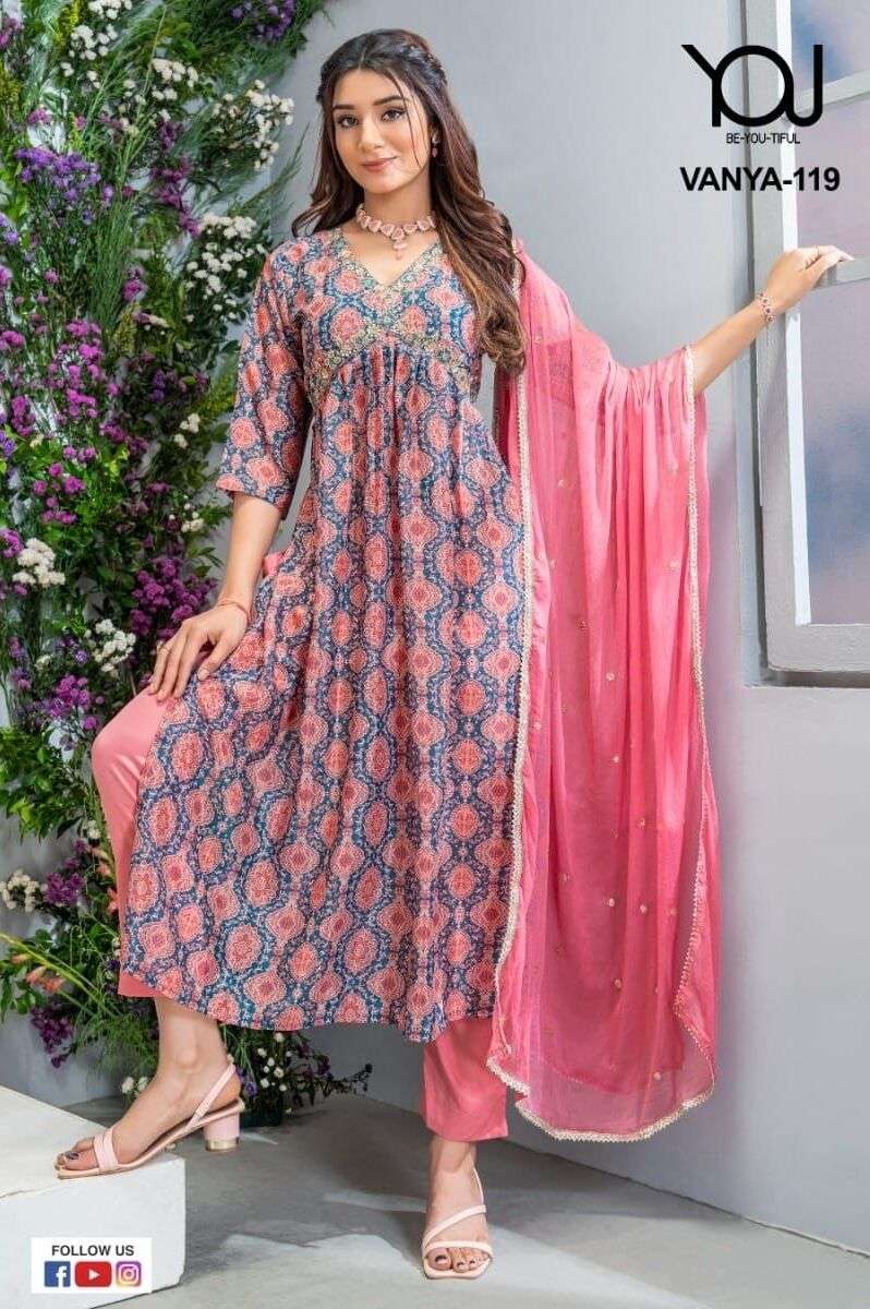 Wanna You Vanya vol - 1 ALIYA CUT Kurti Wholesale catalog