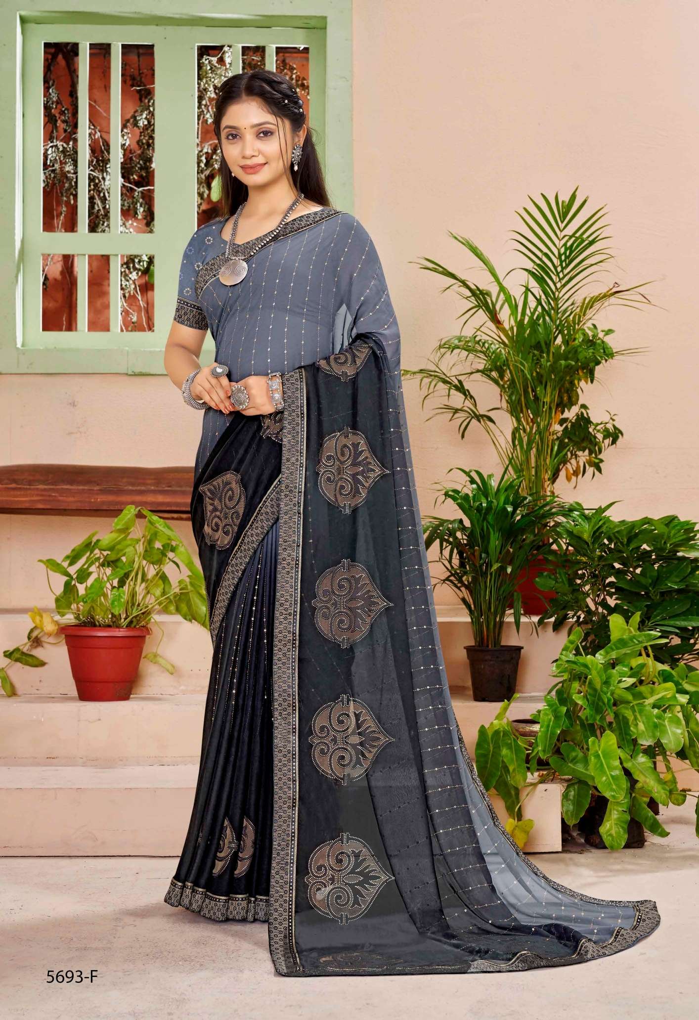 WINDOWS INDER SILK MILLS WEIGHTLESS Saree Wholesale catalog