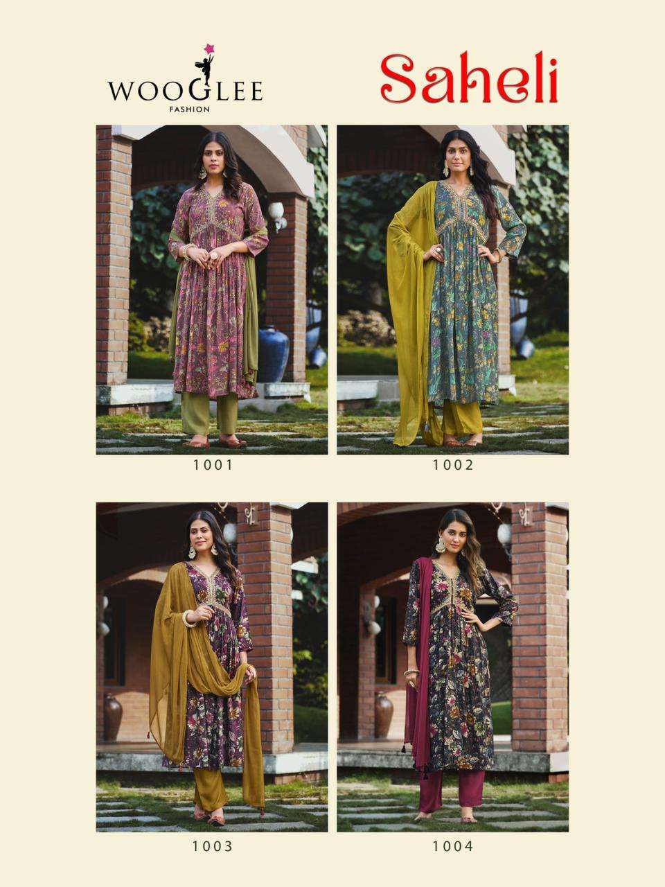 WOOGLEE SAHELI Kurti Wholesale catalog