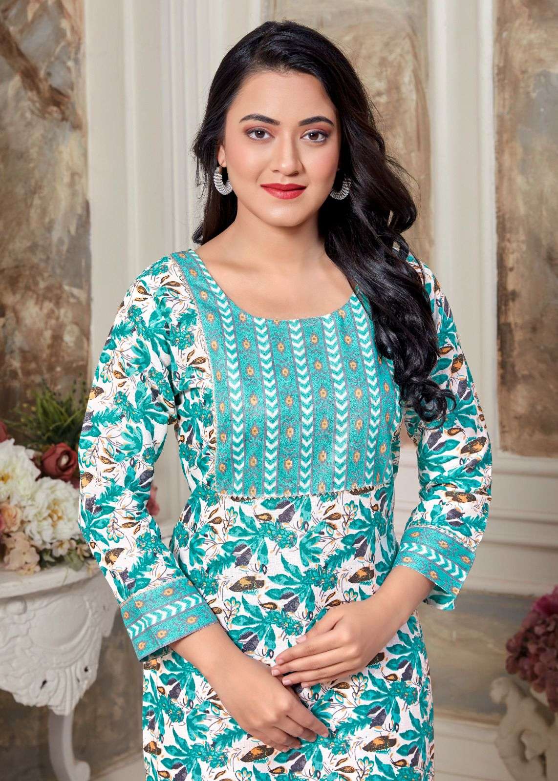 YOGITA-2 RAYON PROCIN PRINT Kurti Wholesale catalog