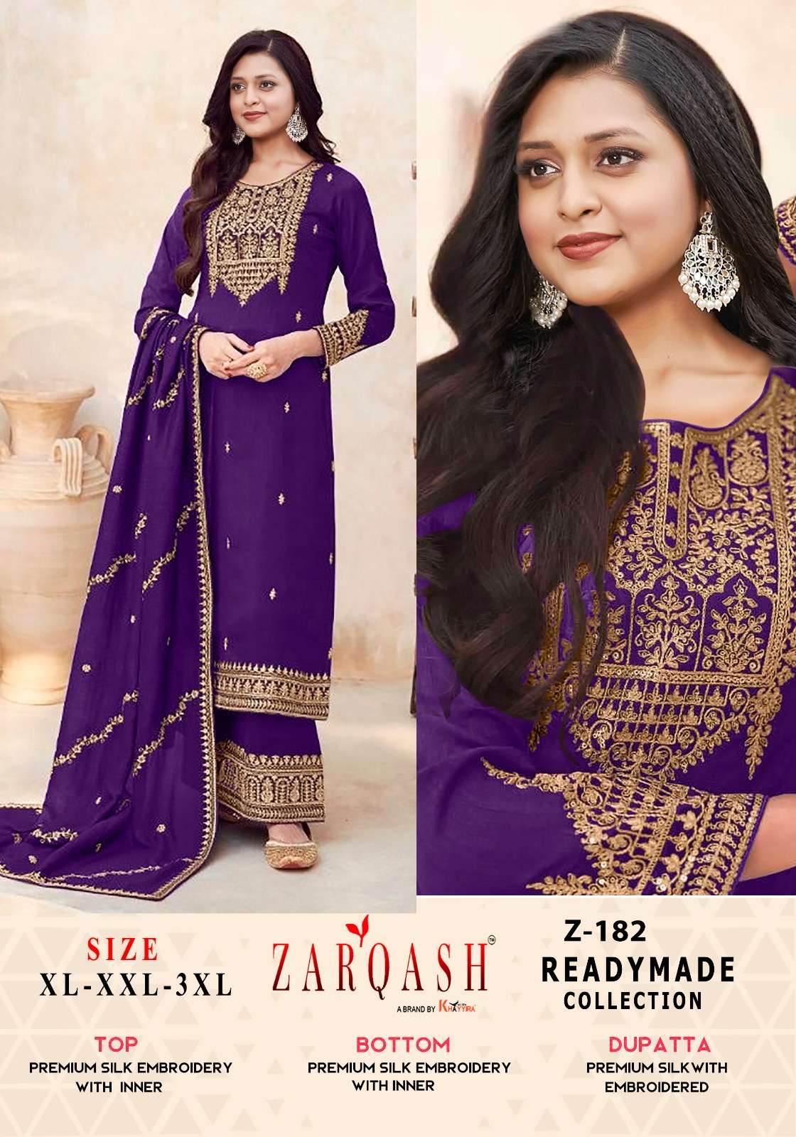 Zarqash Five Star 181 To 185 Pakistani Salwar Suits Wholesale catalog