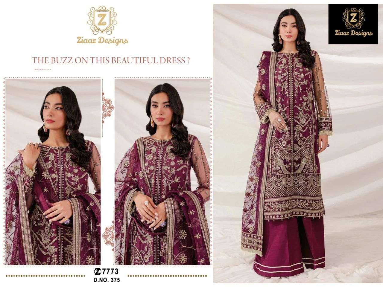 Ziaaz Designs 37  Salwar Suit Wholesale catalog