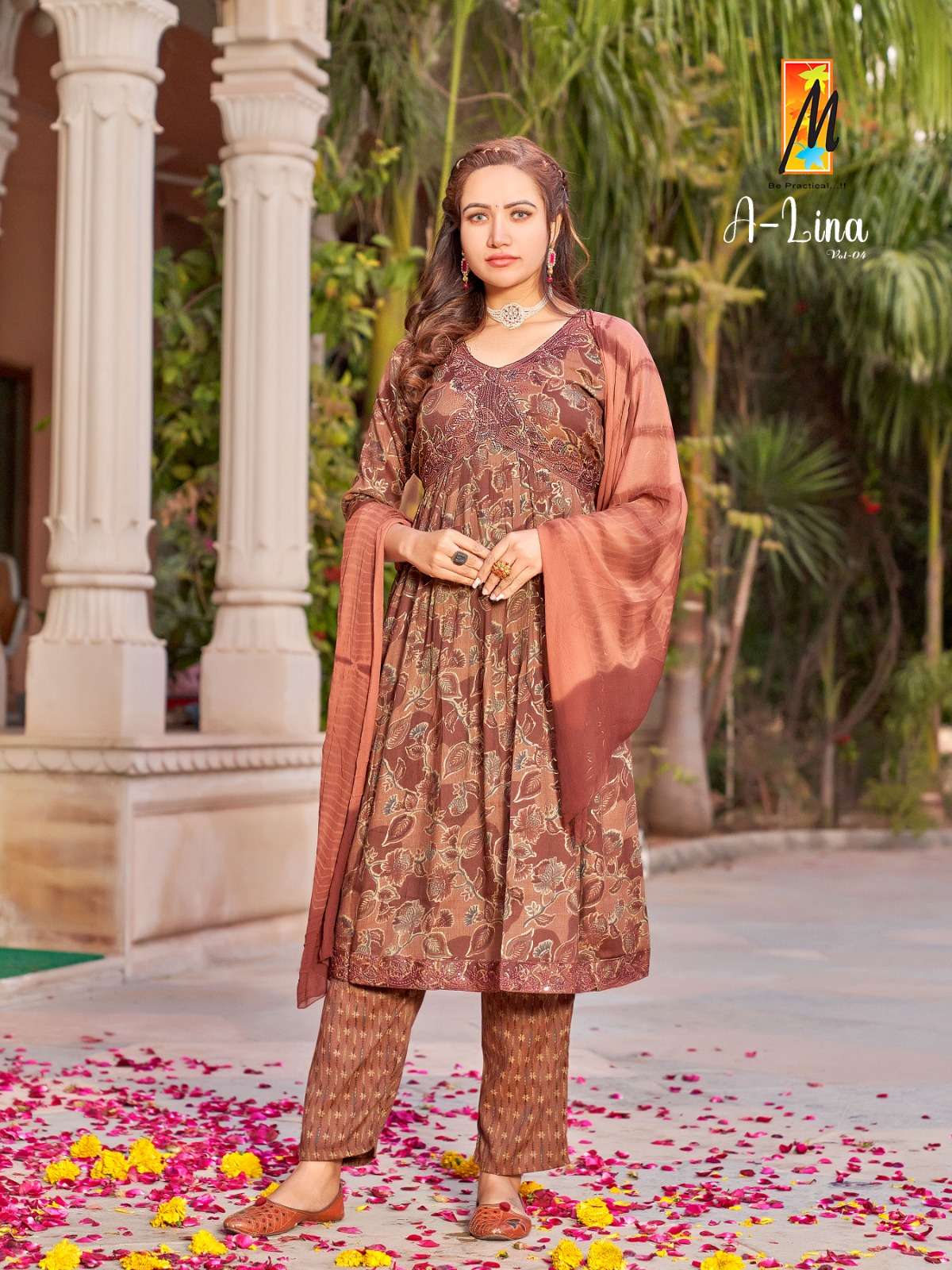A-lina vol -4 Aaliya cut Kurti Wholesale catalog