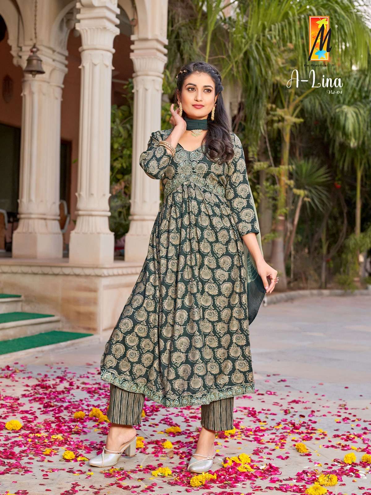 A-lina vol -4 Aaliya cut Kurti Wholesale catalog