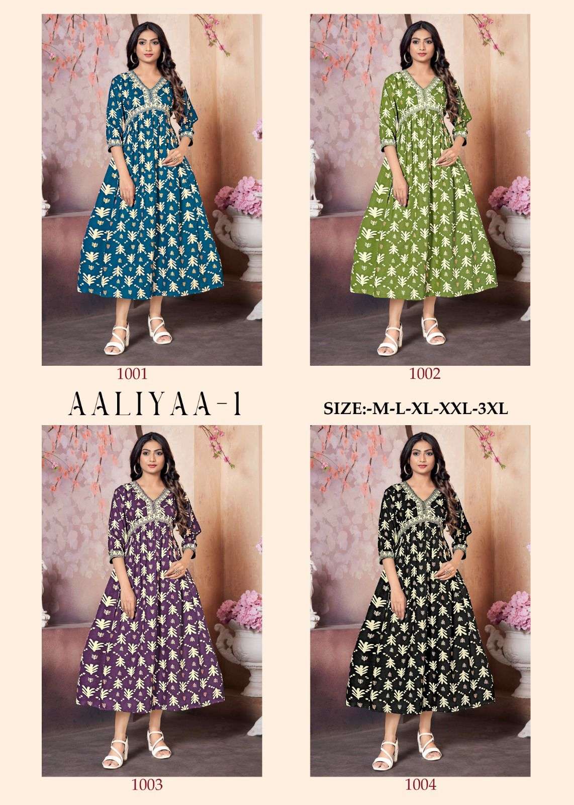 AALIYAA-1 Kurti Wholesale catalog