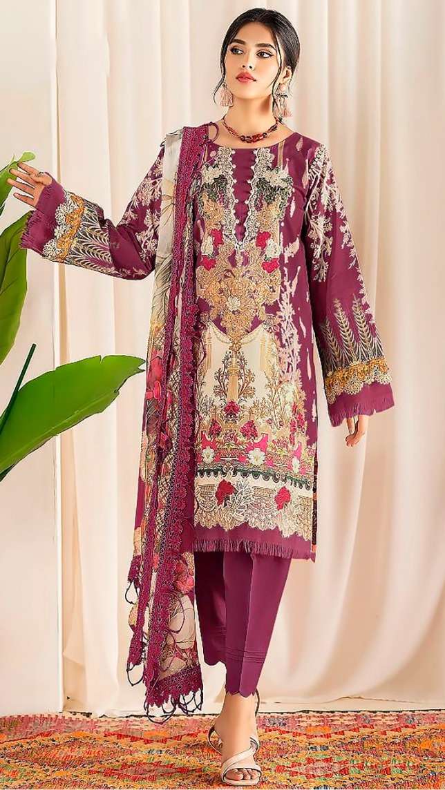 Aasha Ayezal Vol 1 Chiffon Dupatta Pakistani Suits Wholesale catalog