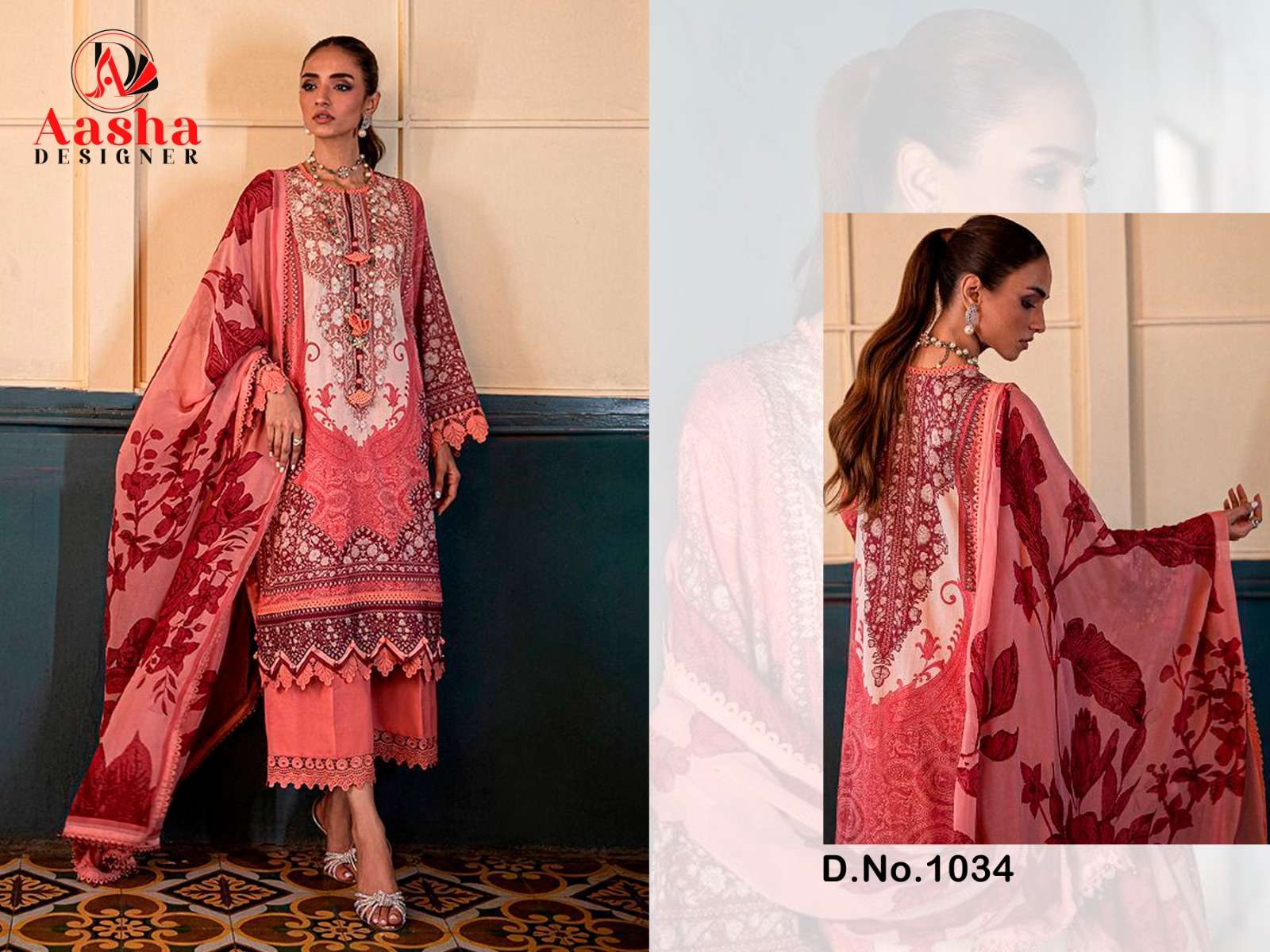 Aasha Sana Safinaz Vol 1 Cotton Dupatta Pakistani Suits Wholesale catalog