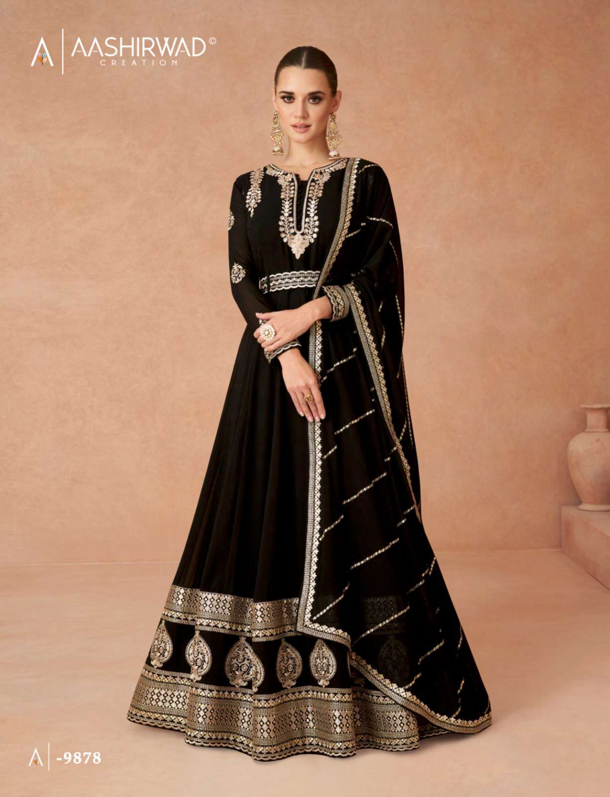 Aashirwad Gulkand ANDAZ GOLD Salwar Kameez Wholesale catalog