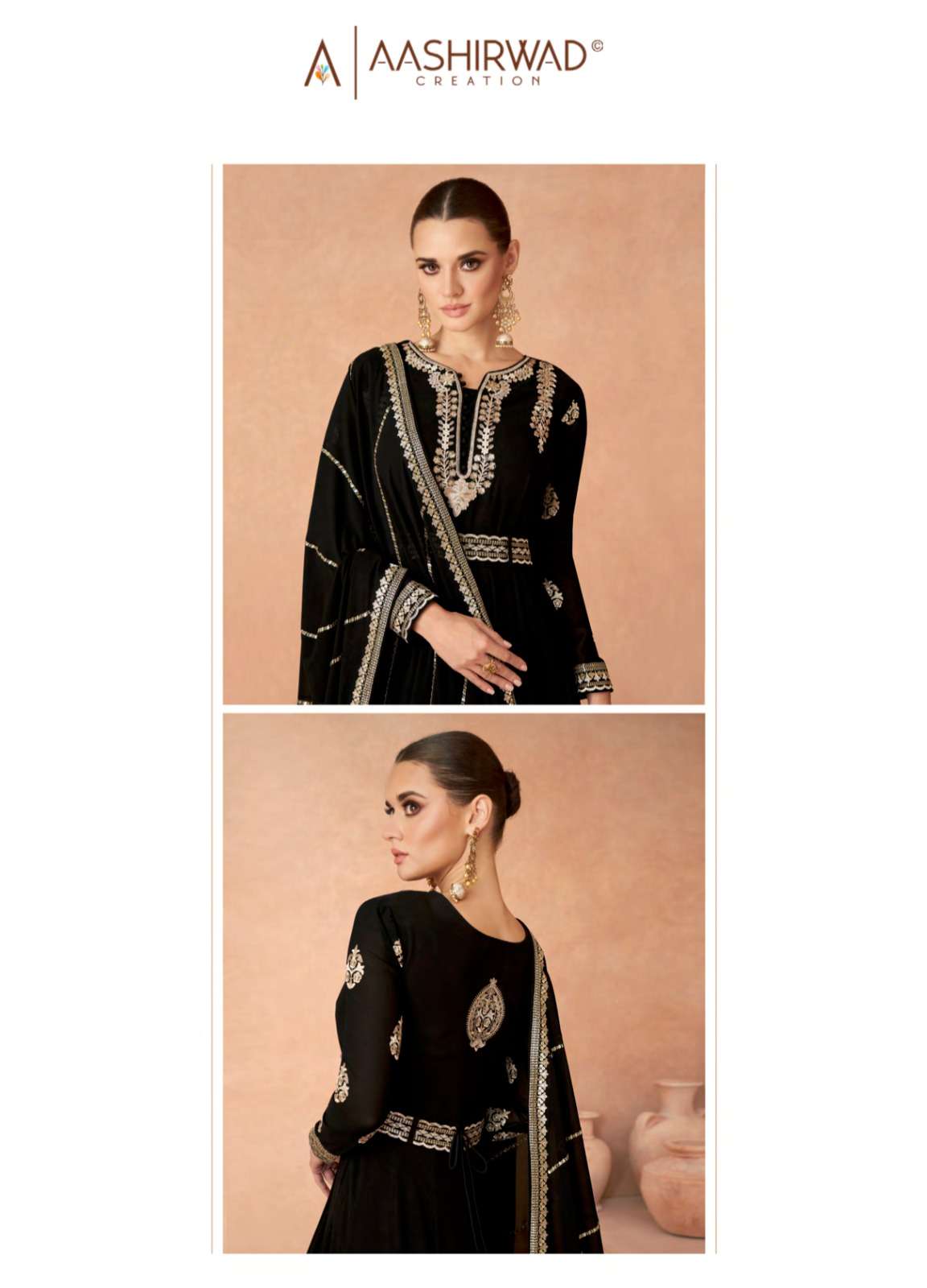 Aashirwad Gulkand ANDAZ GOLD Salwar Kameez Wholesale catalog