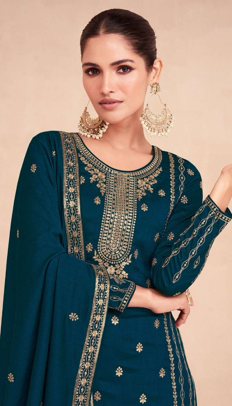 Aashirwad Gulkand ZARI Salwar Kameez Wholesale catalog