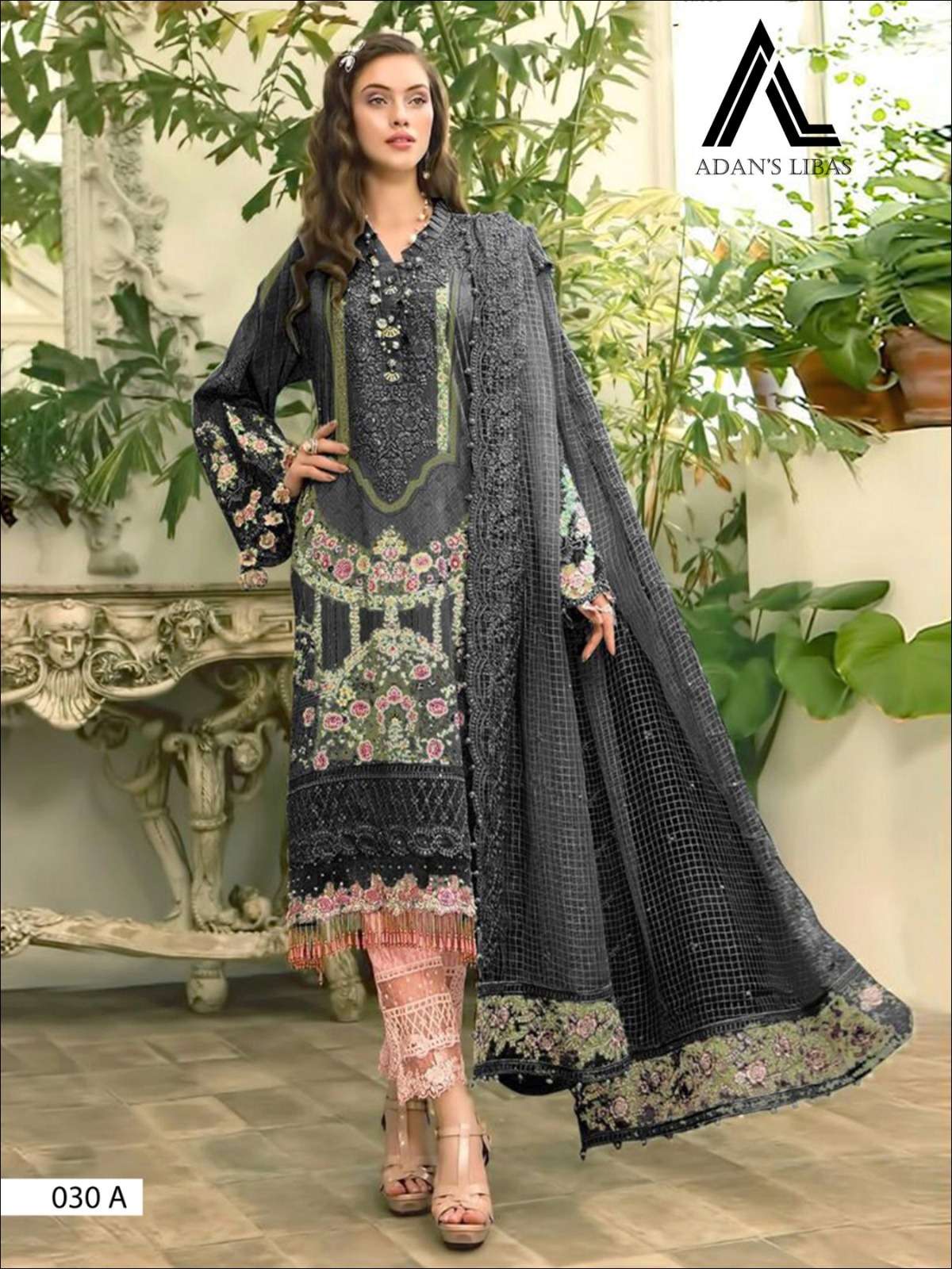 Adan Libas Maria B 030 Pakistani Suit Wholesale catalog