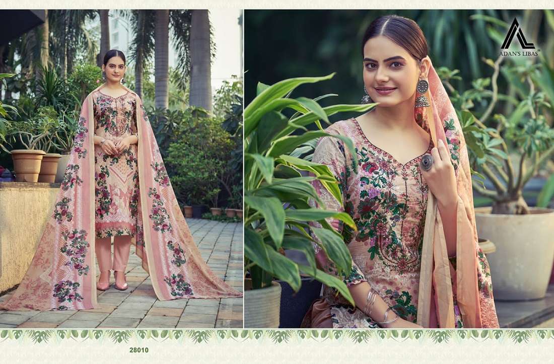 Adan Libas Naira Vol-28 -Dress Material -Wholesale Catalog
