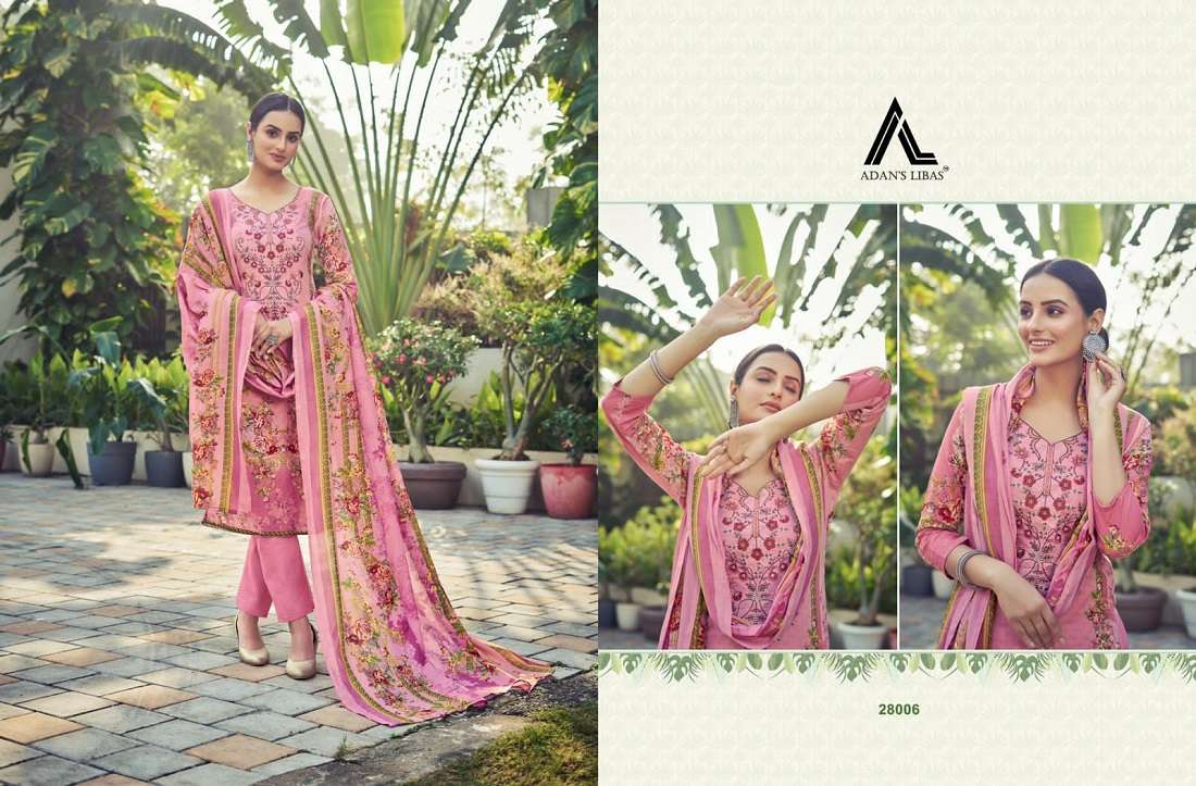 Adan Libas Naira Vol-28 -Dress Material -Wholesale Catalog