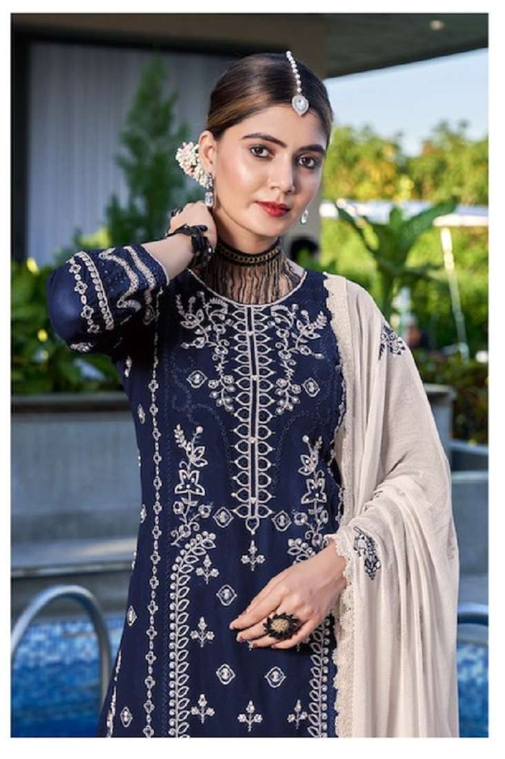Al Fatima Afreen Design No. 101 -Dress Material -Wholesale Catalog