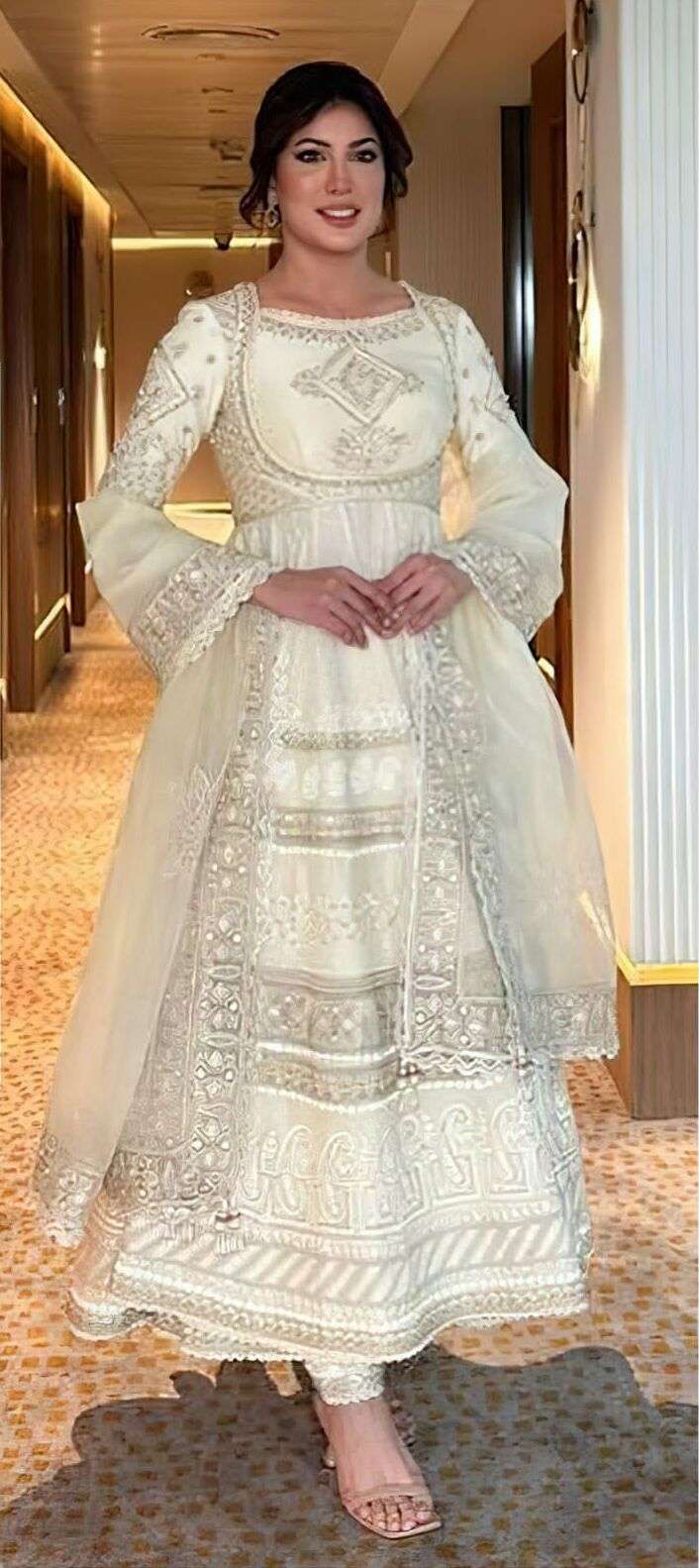 Alk Khushbu 5053 Faux Georgette Pakistani Suits Wholesale catalog