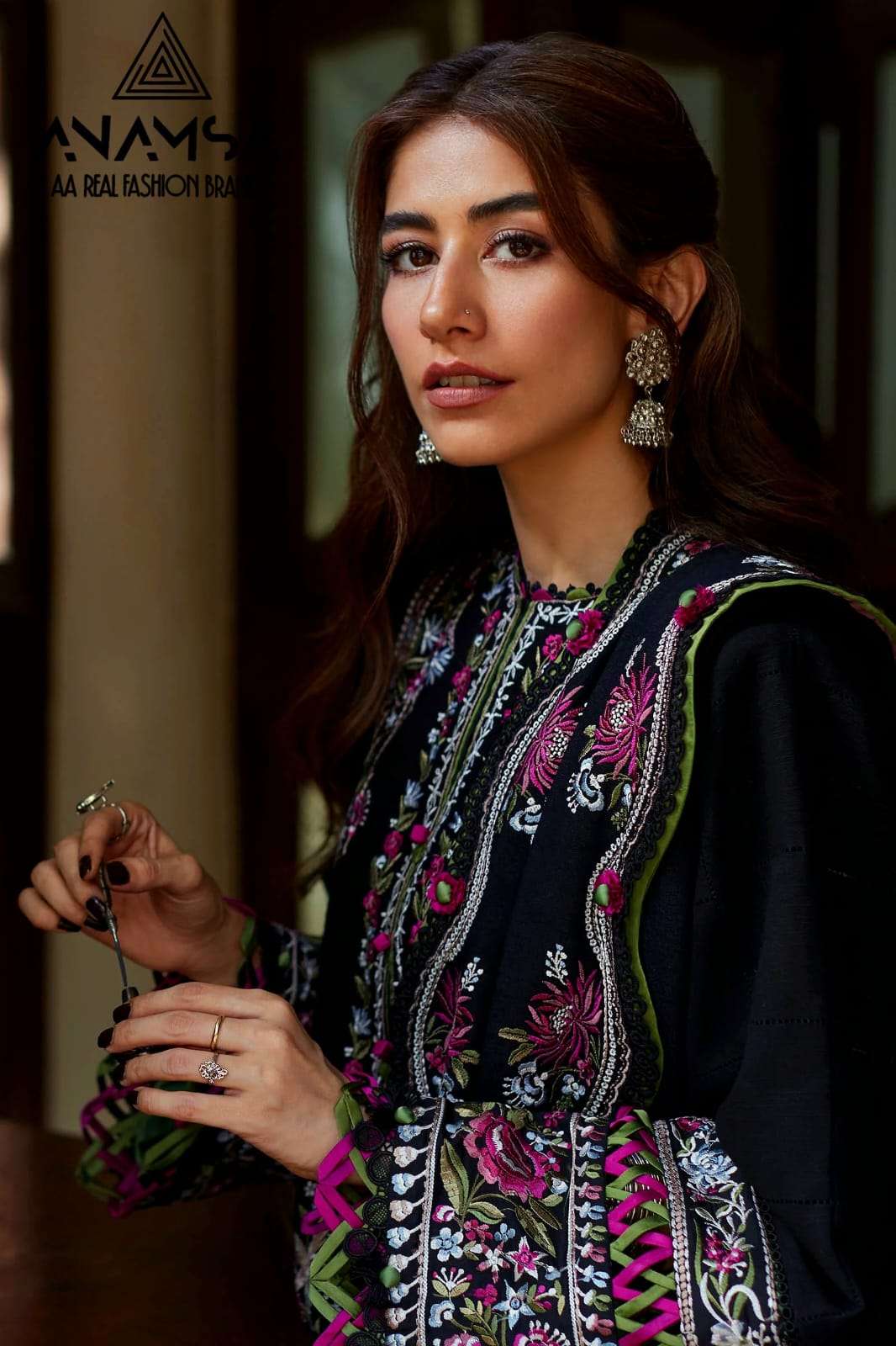 Anamsa 277 Pure Faux Georgette Salwar Kameez Wholesale catalog